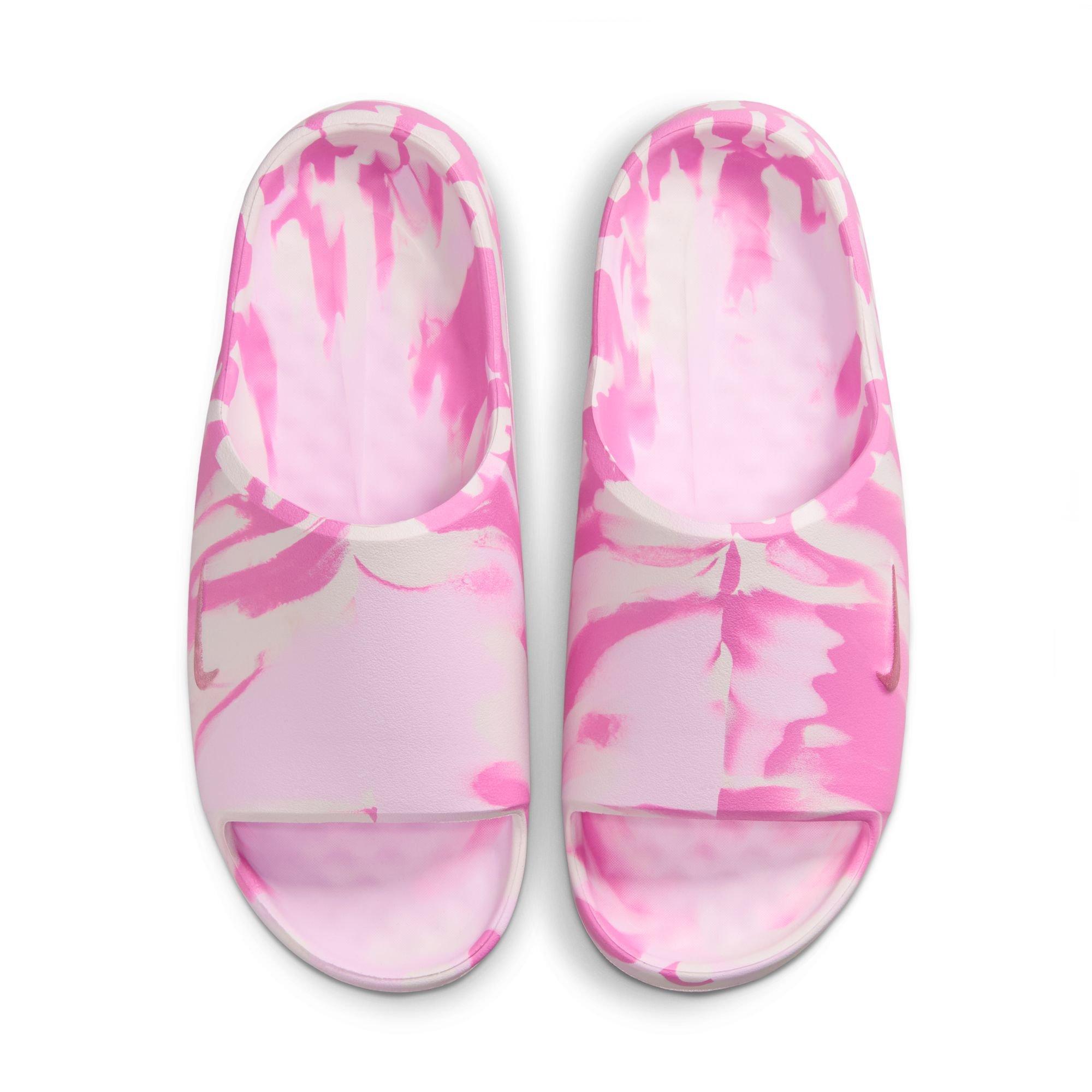 Nike Calm 2.0 Marbled "Playful Pink/Pink Foam" Women's Slide - PINK Thumbnail View 6