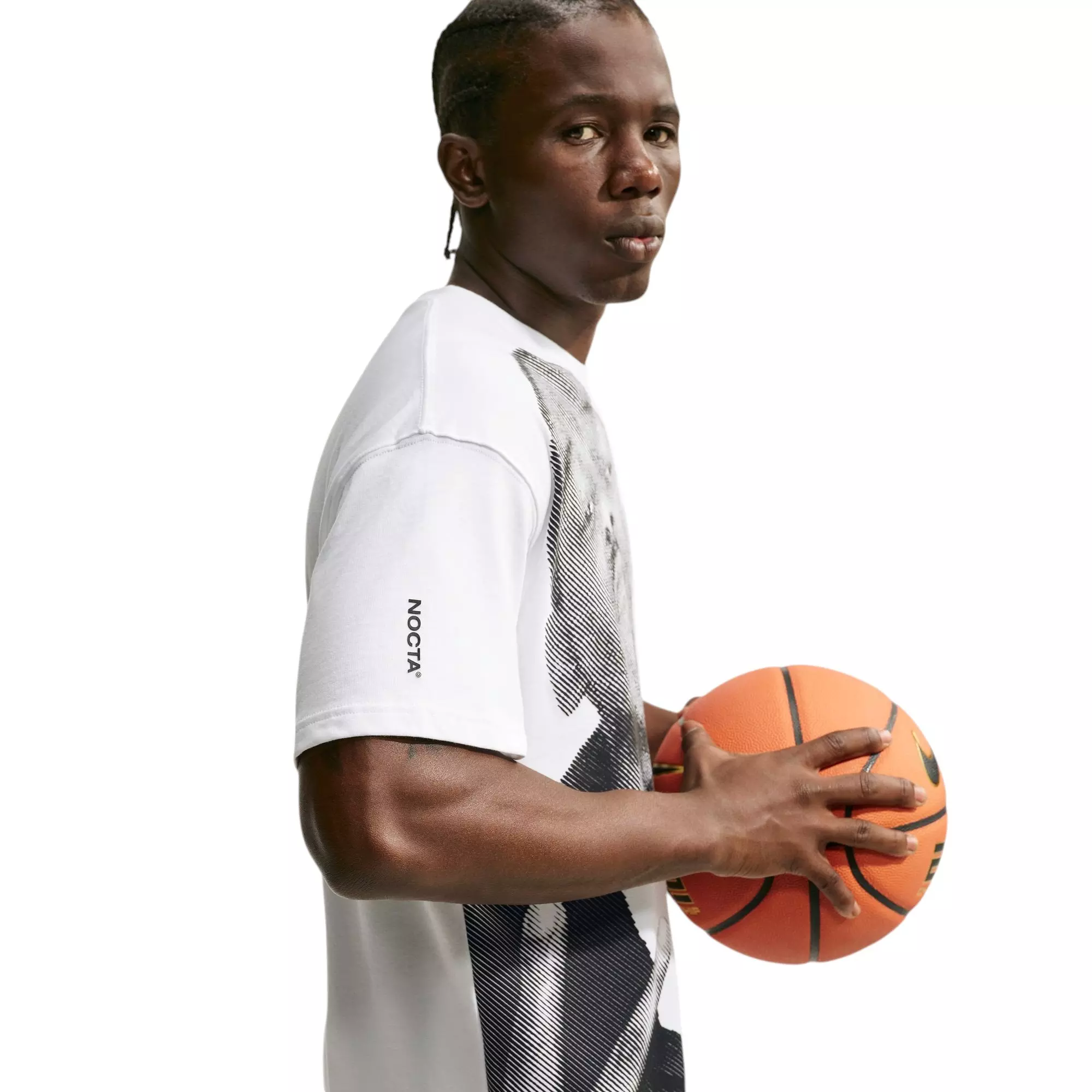 Nike KD x NOCTA "White/Black" Men's T-Shirt - WHITE/BLACK