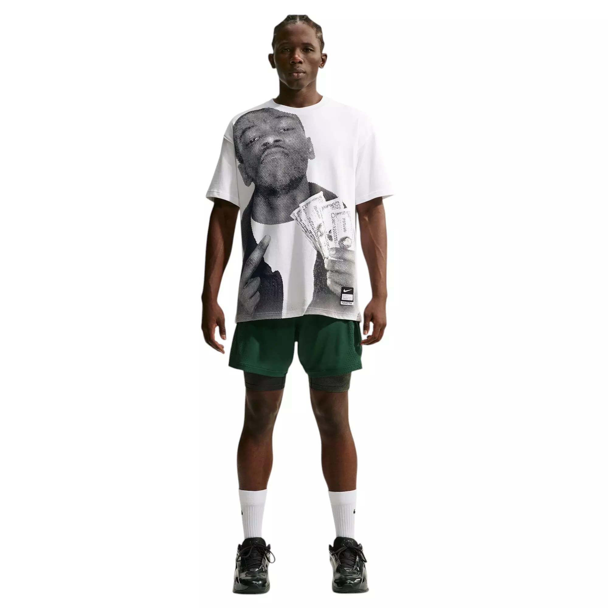 Nike KD x NOCTA "White/Black" Men's T-Shirt - WHITE/BLACK
