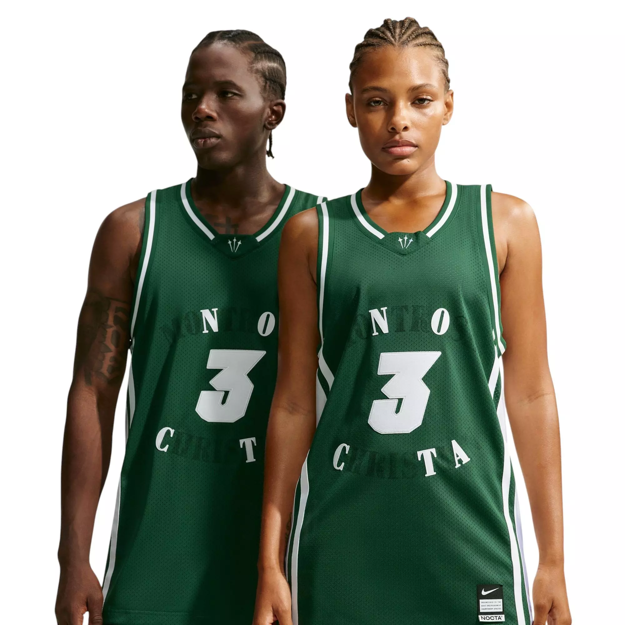 Nike KD x NOCTA "Green/White" Men's Basketball Jersey - GREEN/WHITE