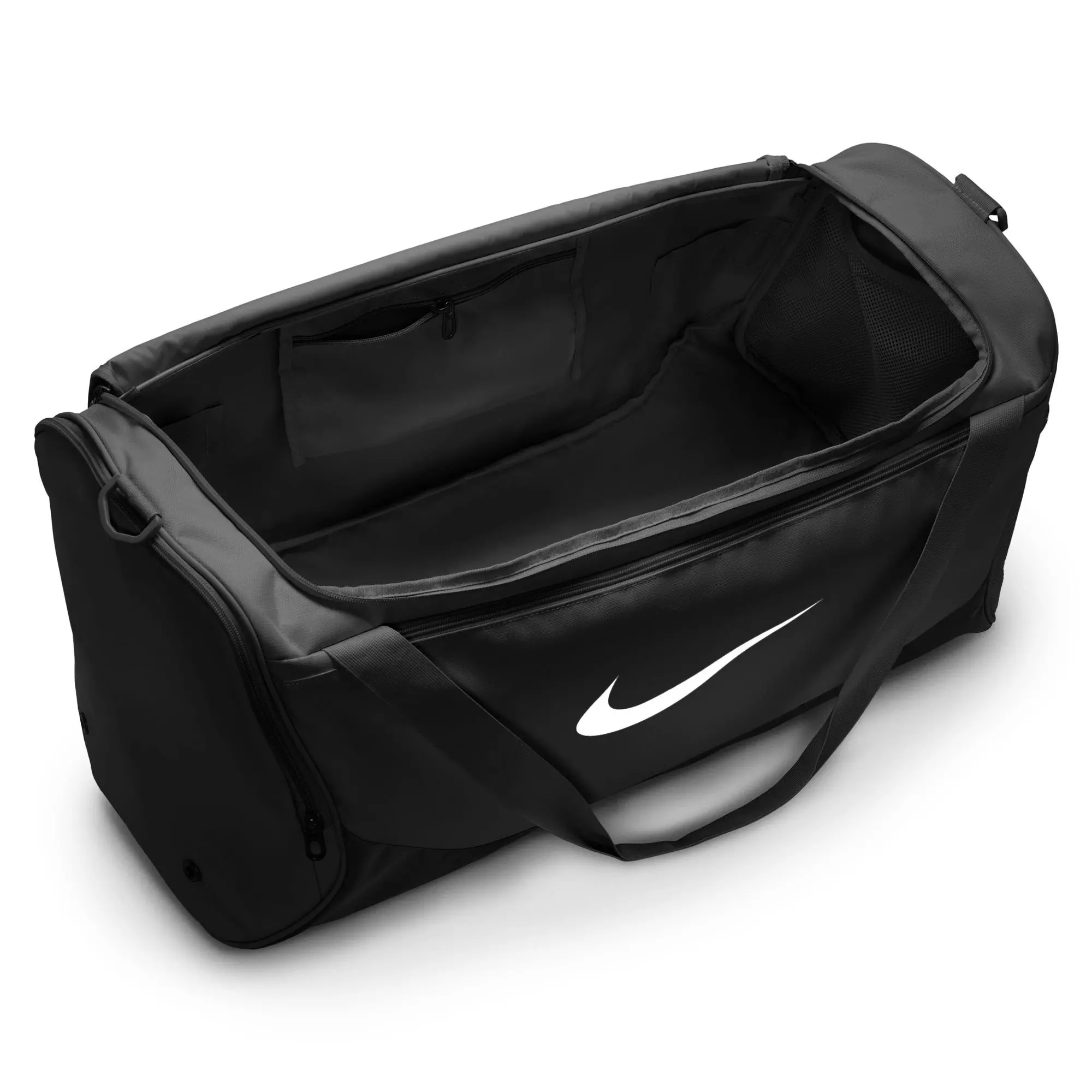 Nike Brasilla Medium Duffel Bag - BLACK/WHITE
