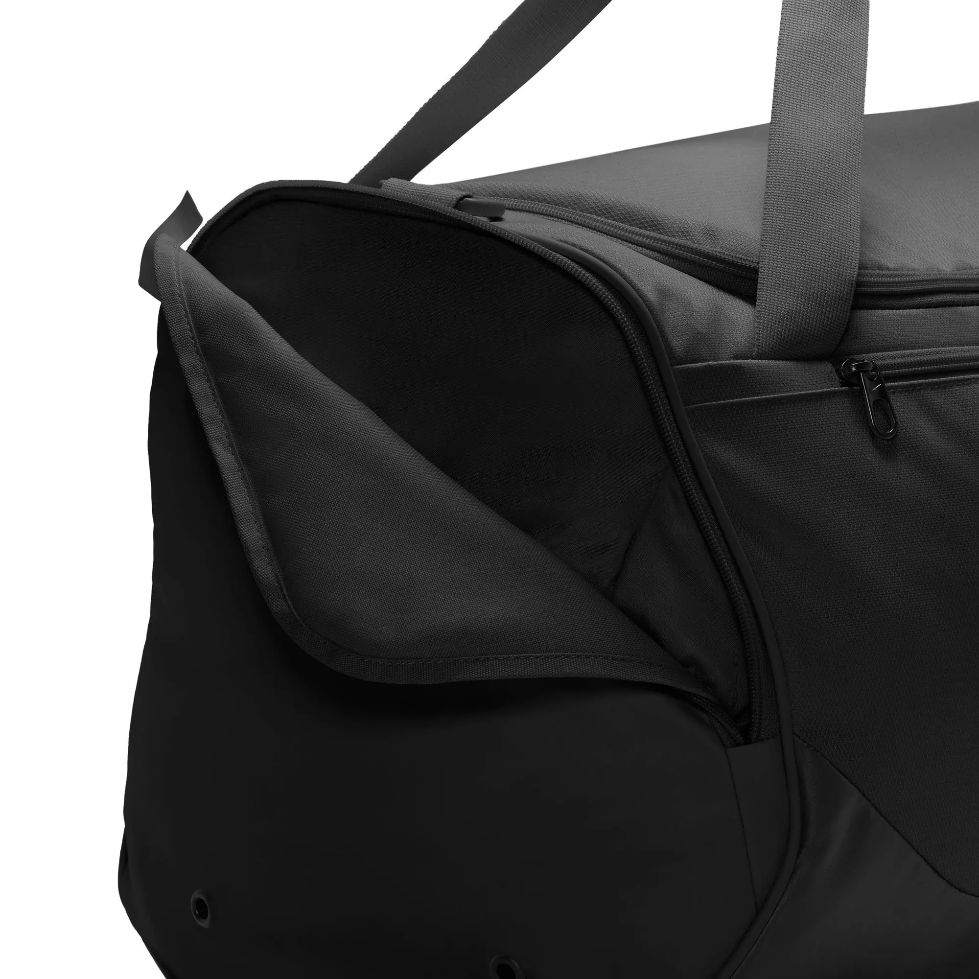 Nike Brasilla Medium Duffel Bag - BLACK/WHITE