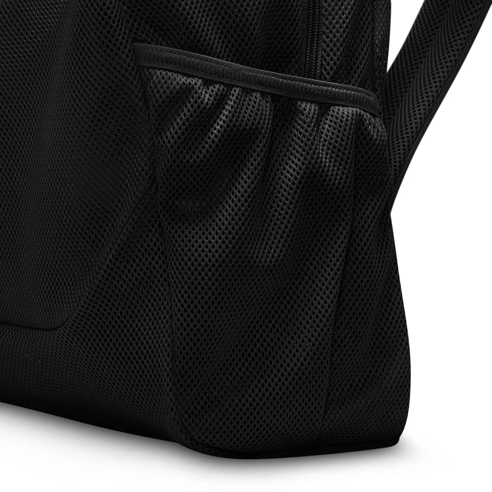 Nike Brasilla Mesh Backpack - BLACK/WHITE