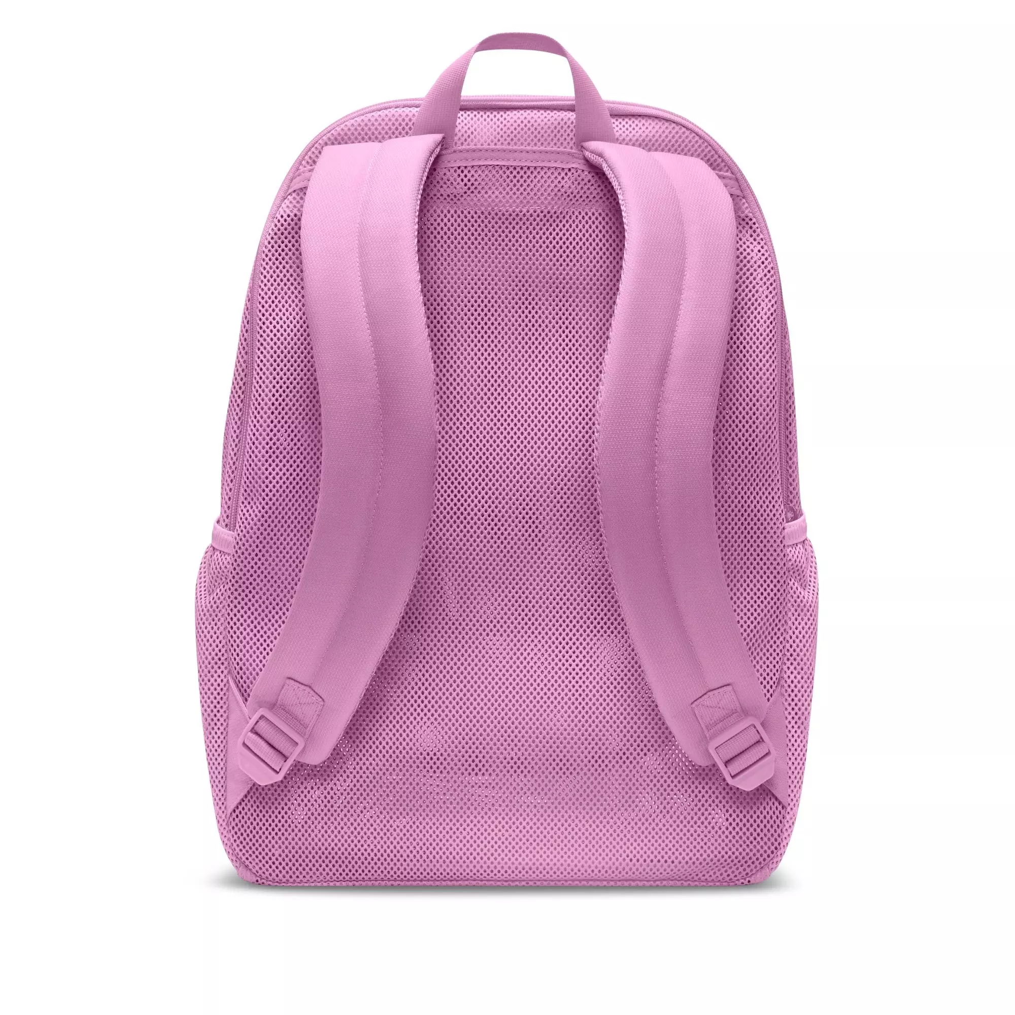 Nike Brasilia Mesh Backpack-Pink/Black - PINK/BLACK