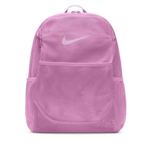 Nike Brasilia Mesh Backpack-Pink/Black