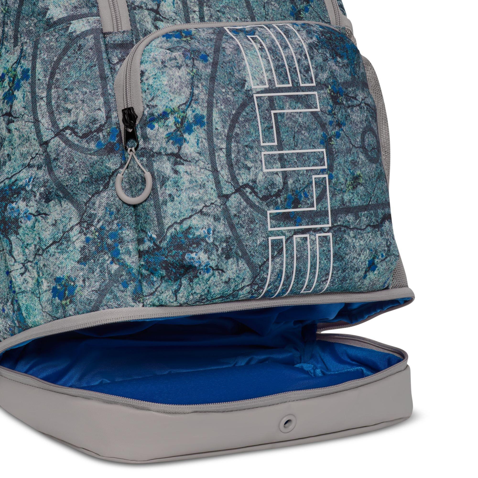 Nike Varsity Elite Printed Backpack - WHITE/GREY Thumbnail View 11
