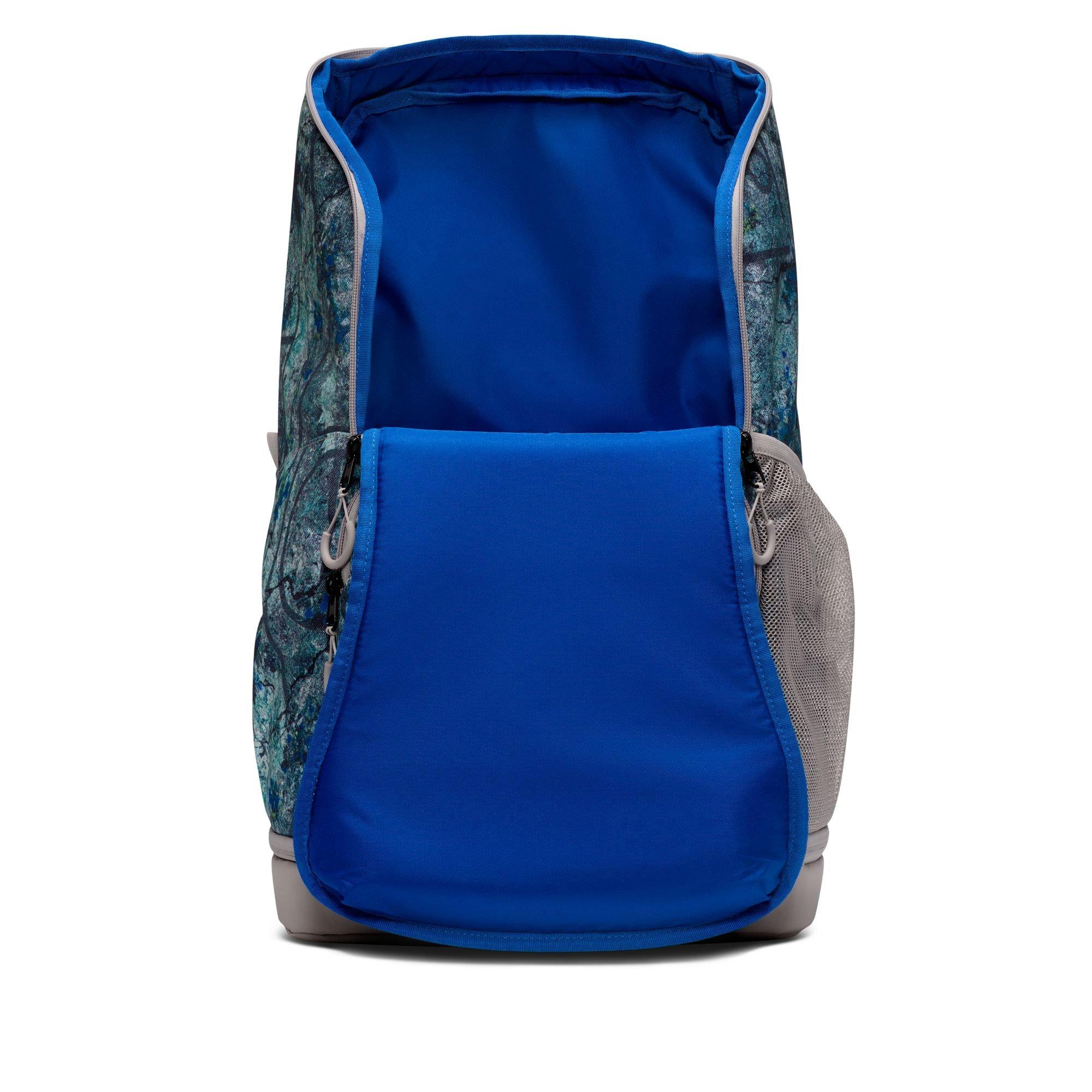 Nike Varsity Elite Printed Backpack - WHITE/GREY Thumbnail View 4