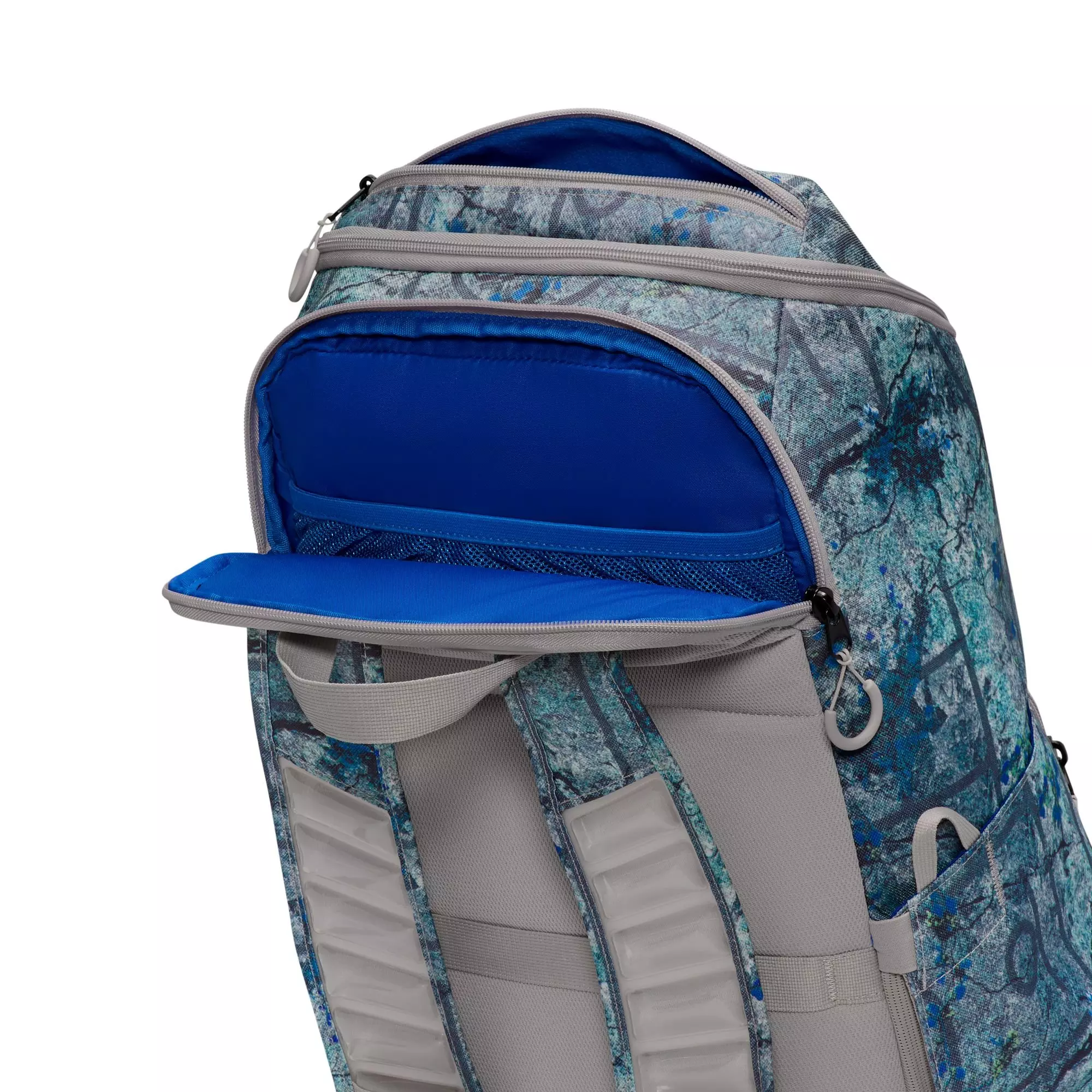 Nike Varsity Elite Printed Backpack - WHITE/GREY