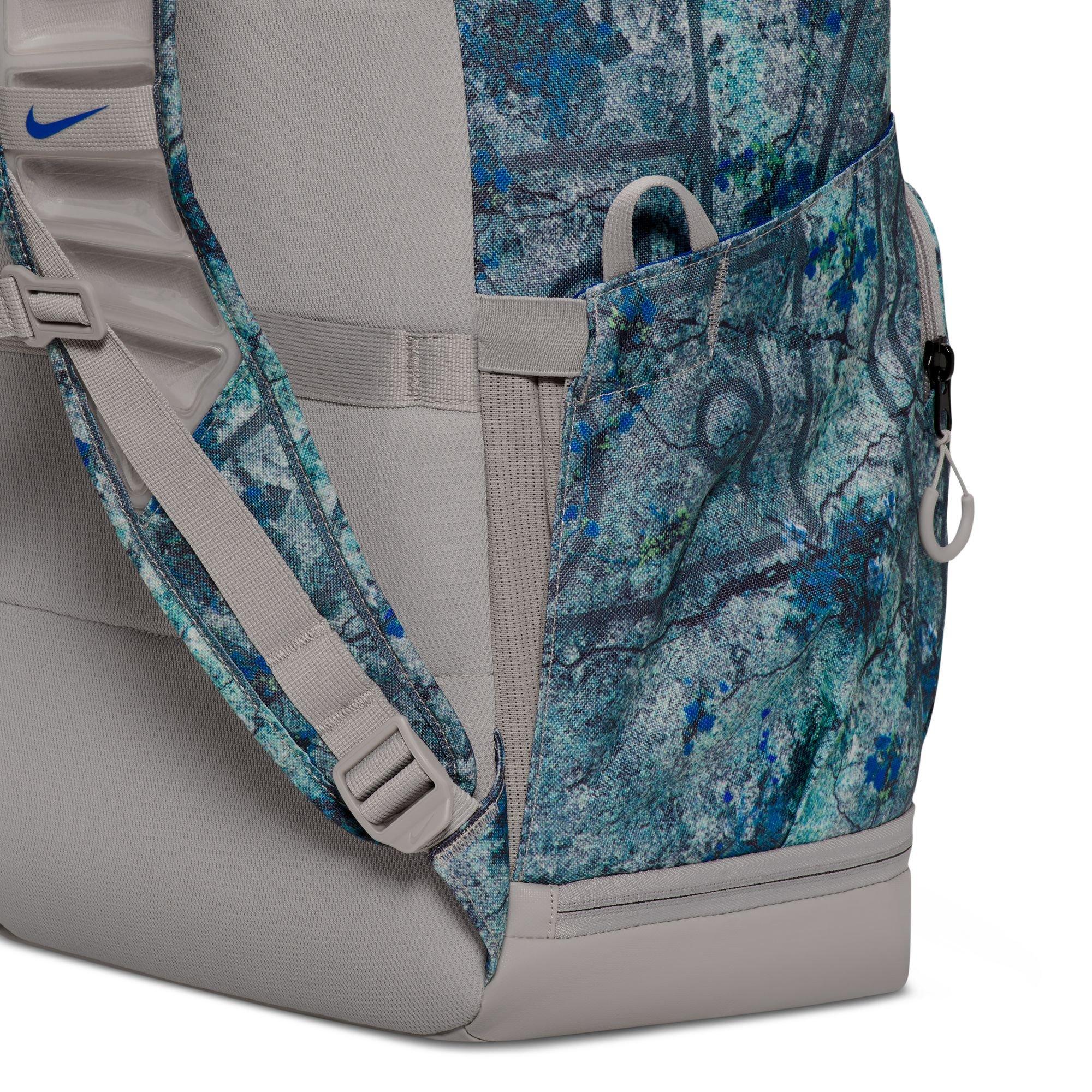 Nike Varsity Elite Printed Backpack - WHITE/GREY Thumbnail View 7