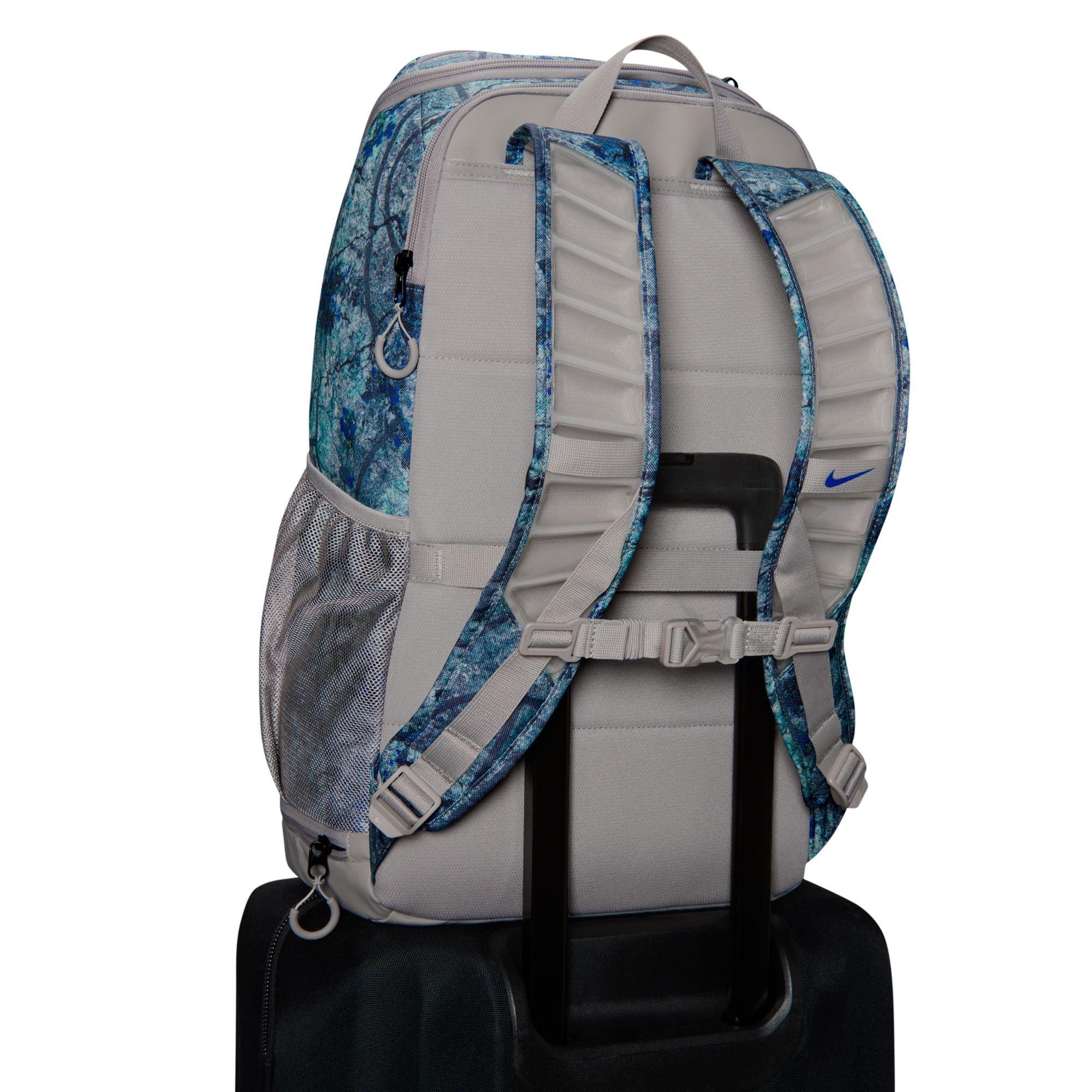 Nike Varsity Elite Printed Backpack - WHITE/GREY Thumbnail View 8