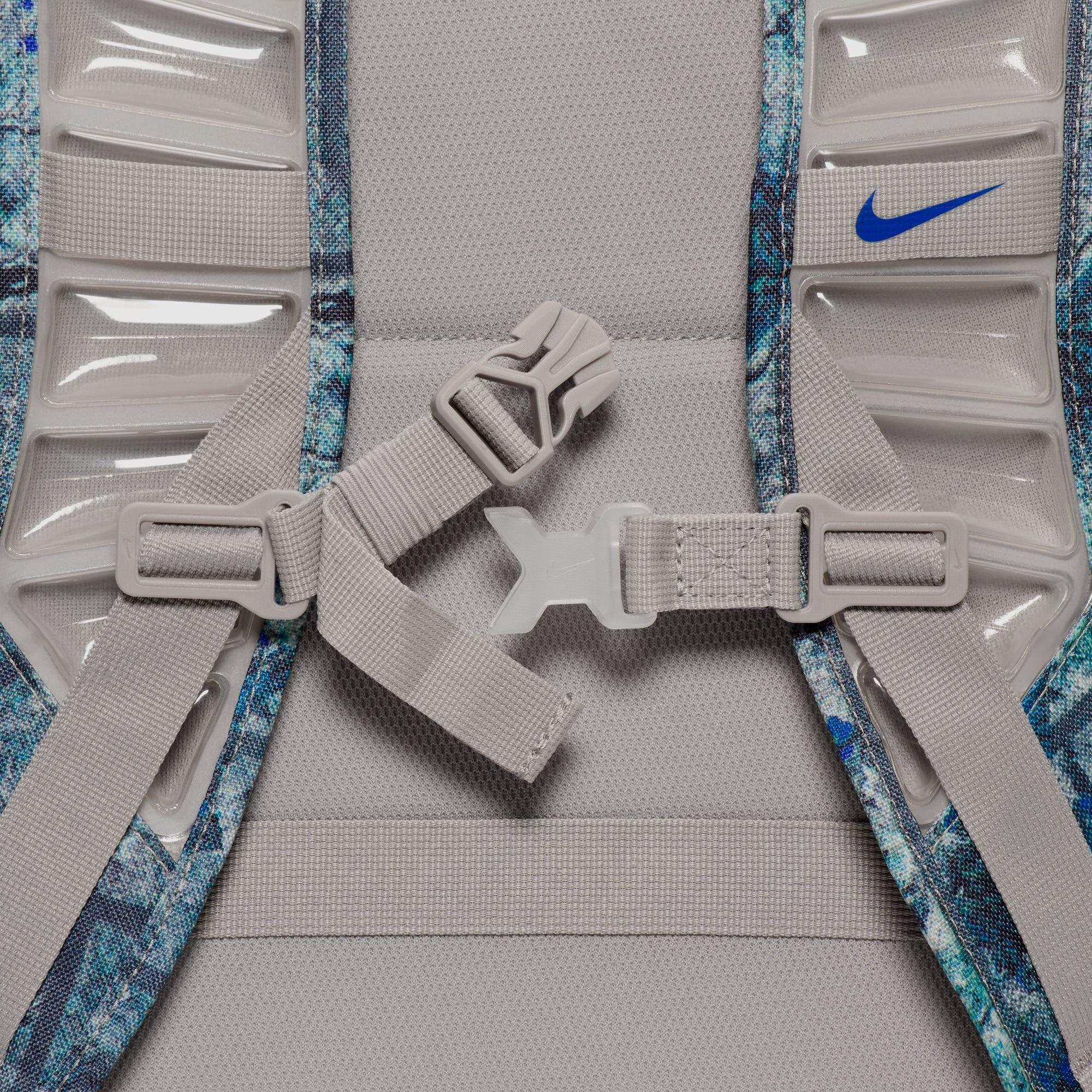 Nike Varsity Elite Printed Backpack - WHITE/GREY Thumbnail View 9
