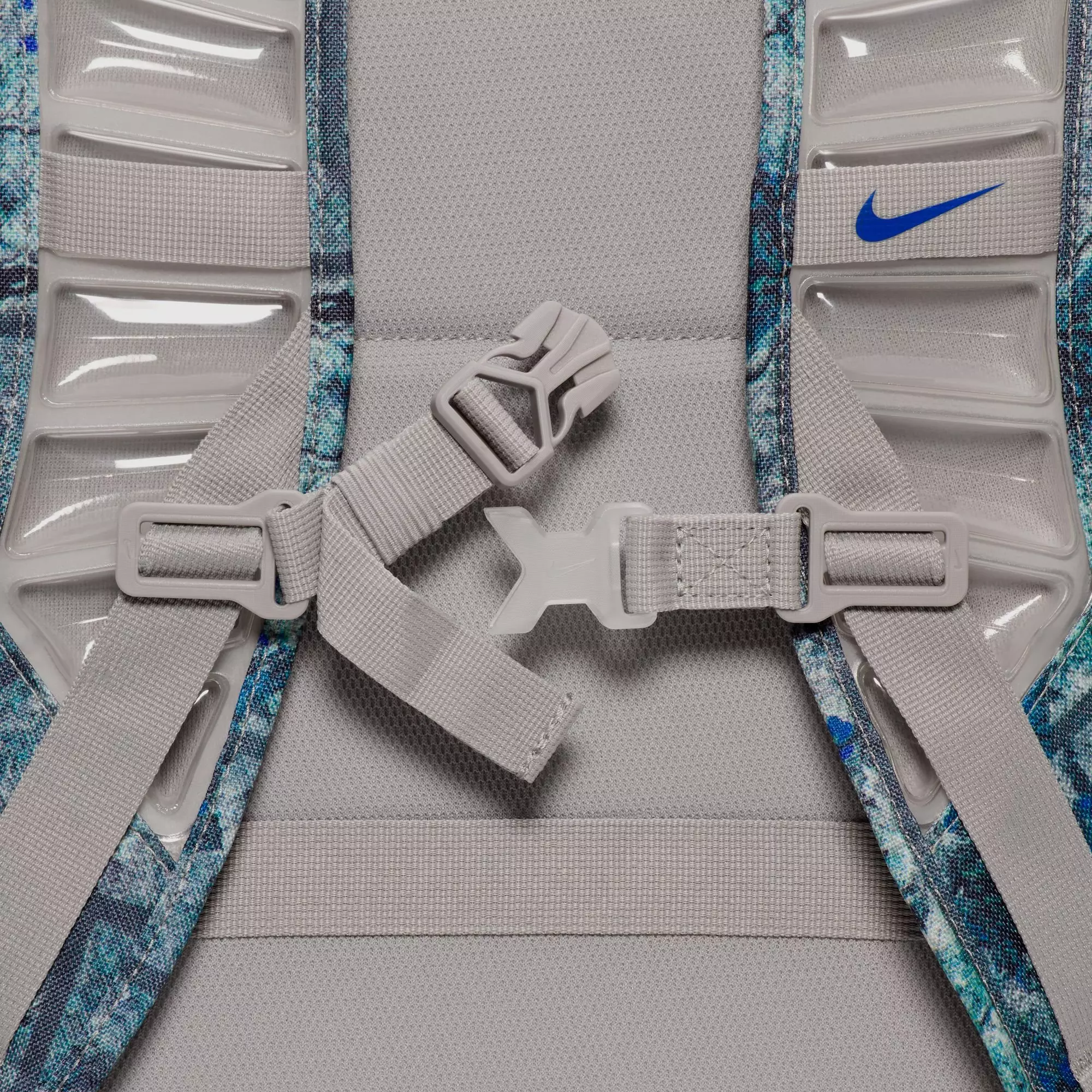 Nike Varsity Elite Printed Backpack - WHITE/GREY