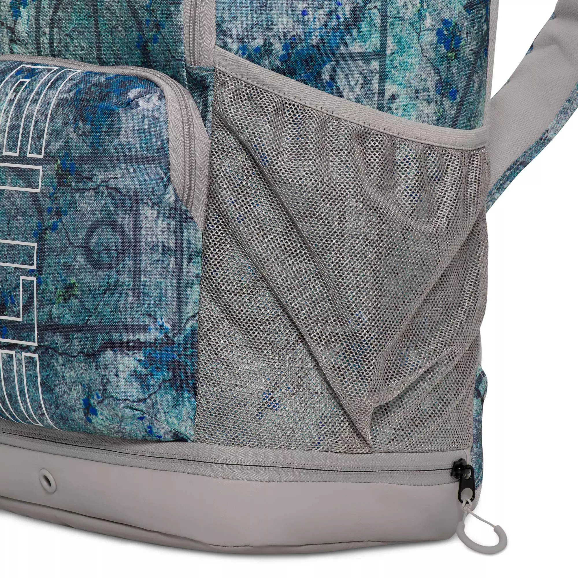 Nike Varsity Elite Printed Backpack - WHITE/GREY
