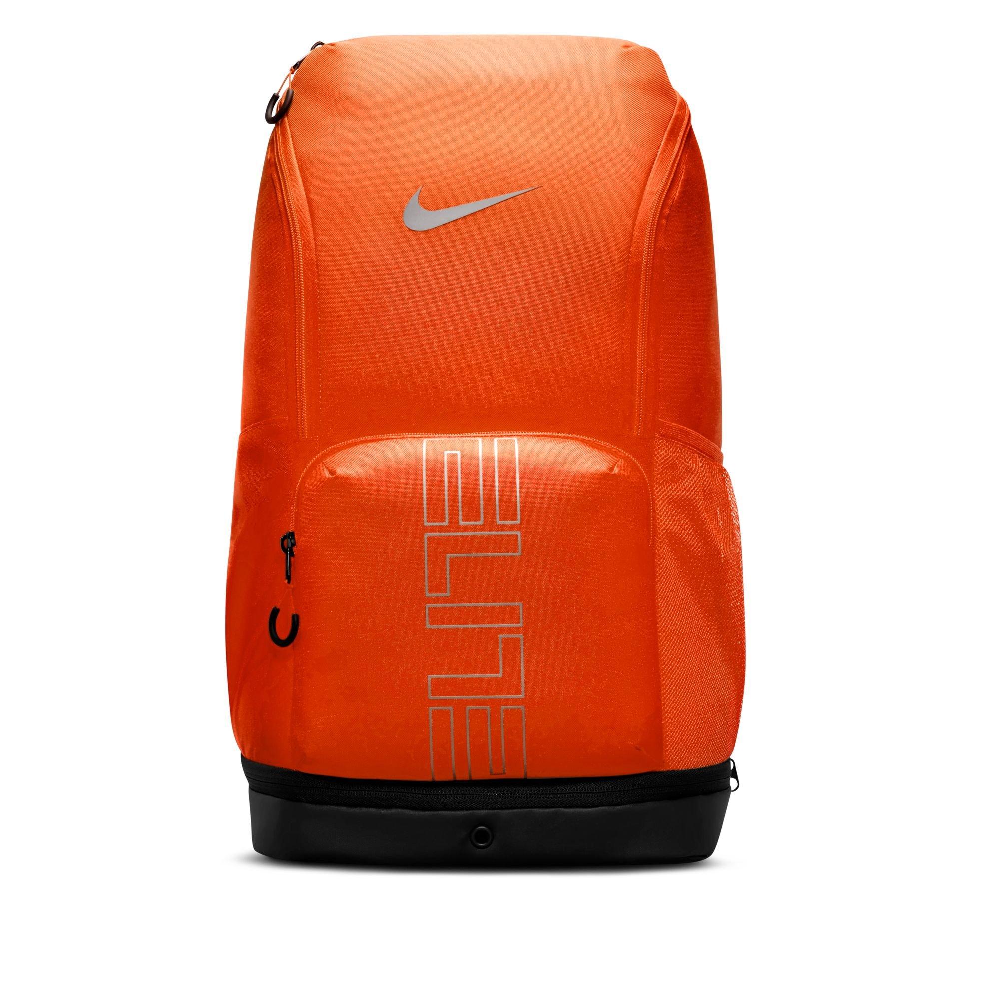 Nike Varsity Elite Backpack-Orange/Black