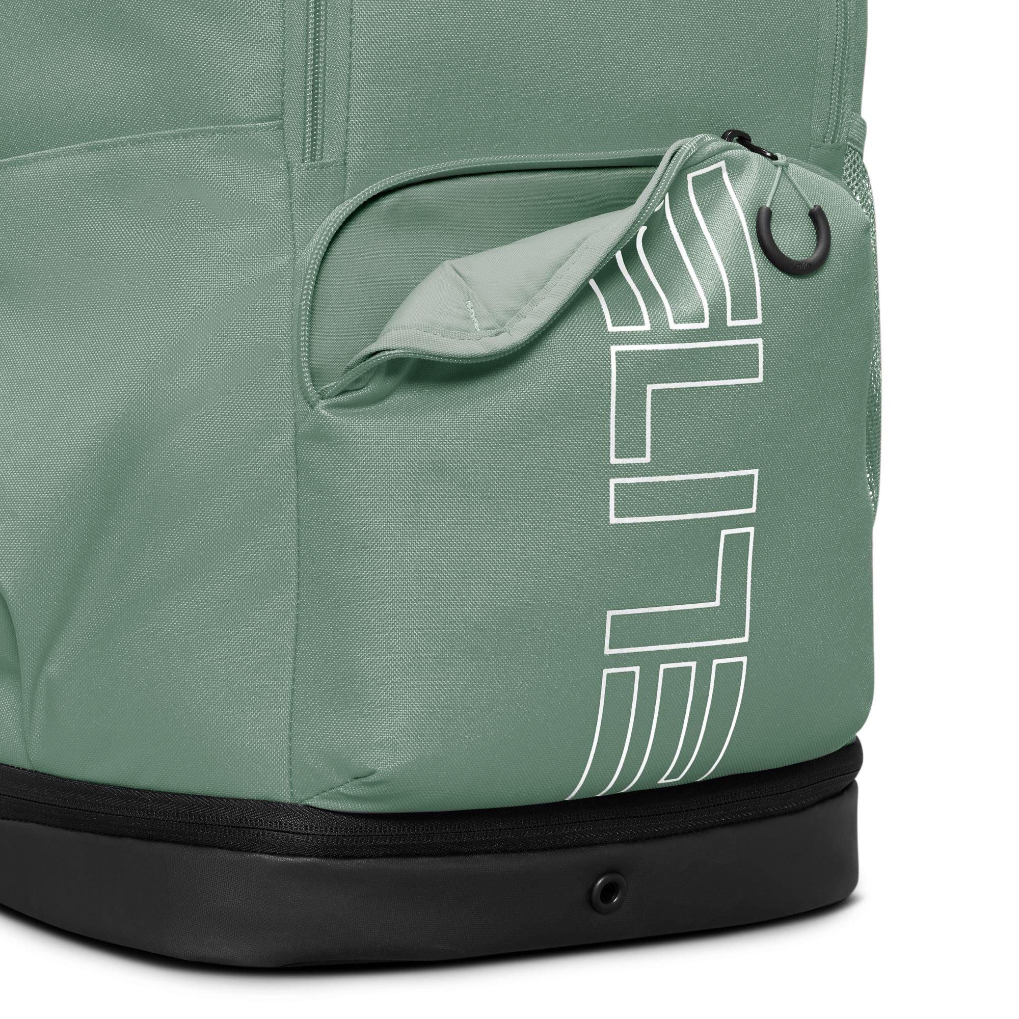 Nike Varsity Elite Backpack-Green/Black - GREEN/BLACK Thumbnail View 6