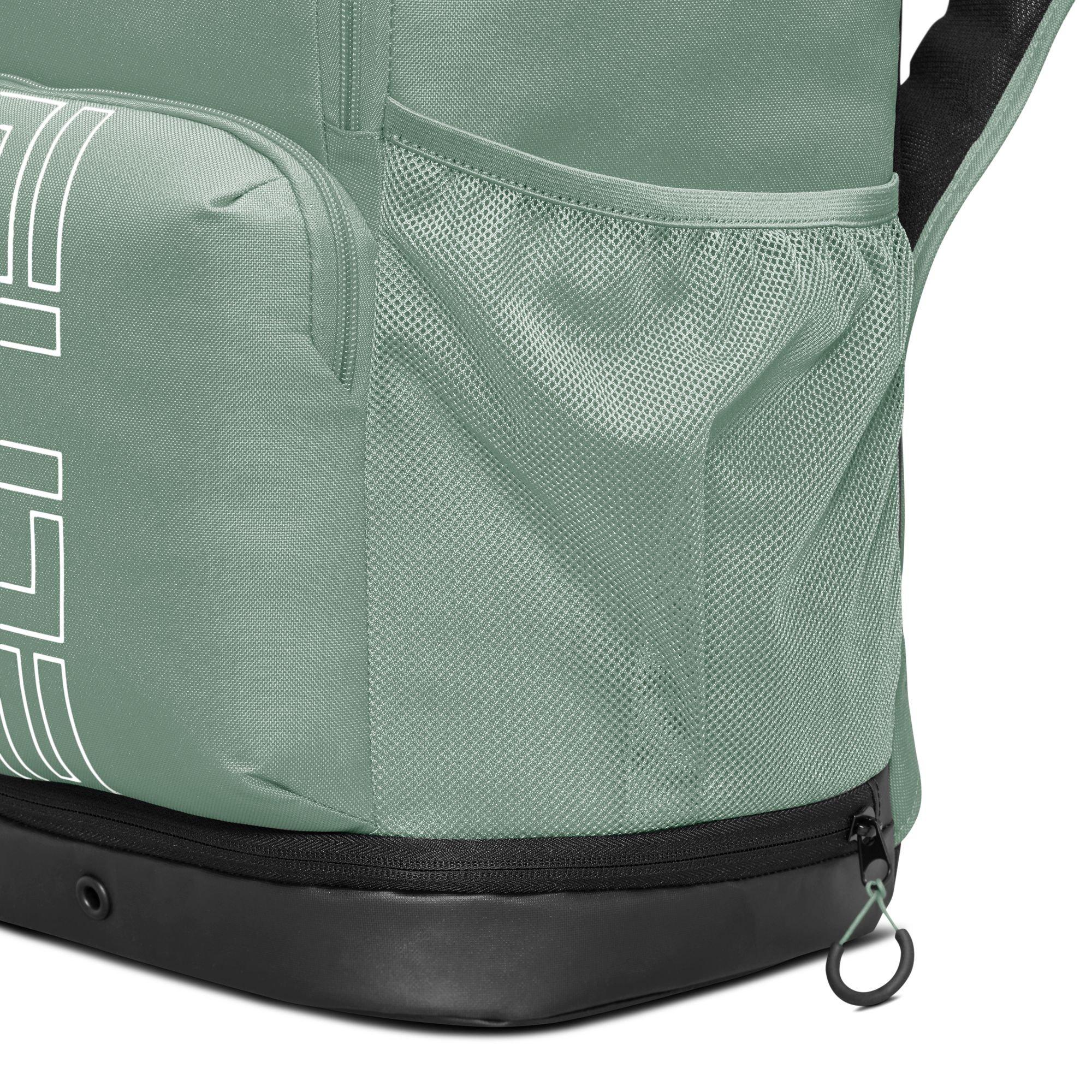Nike Varsity Elite Backpack-Green/Black - GREEN/BLACK Thumbnail View 9