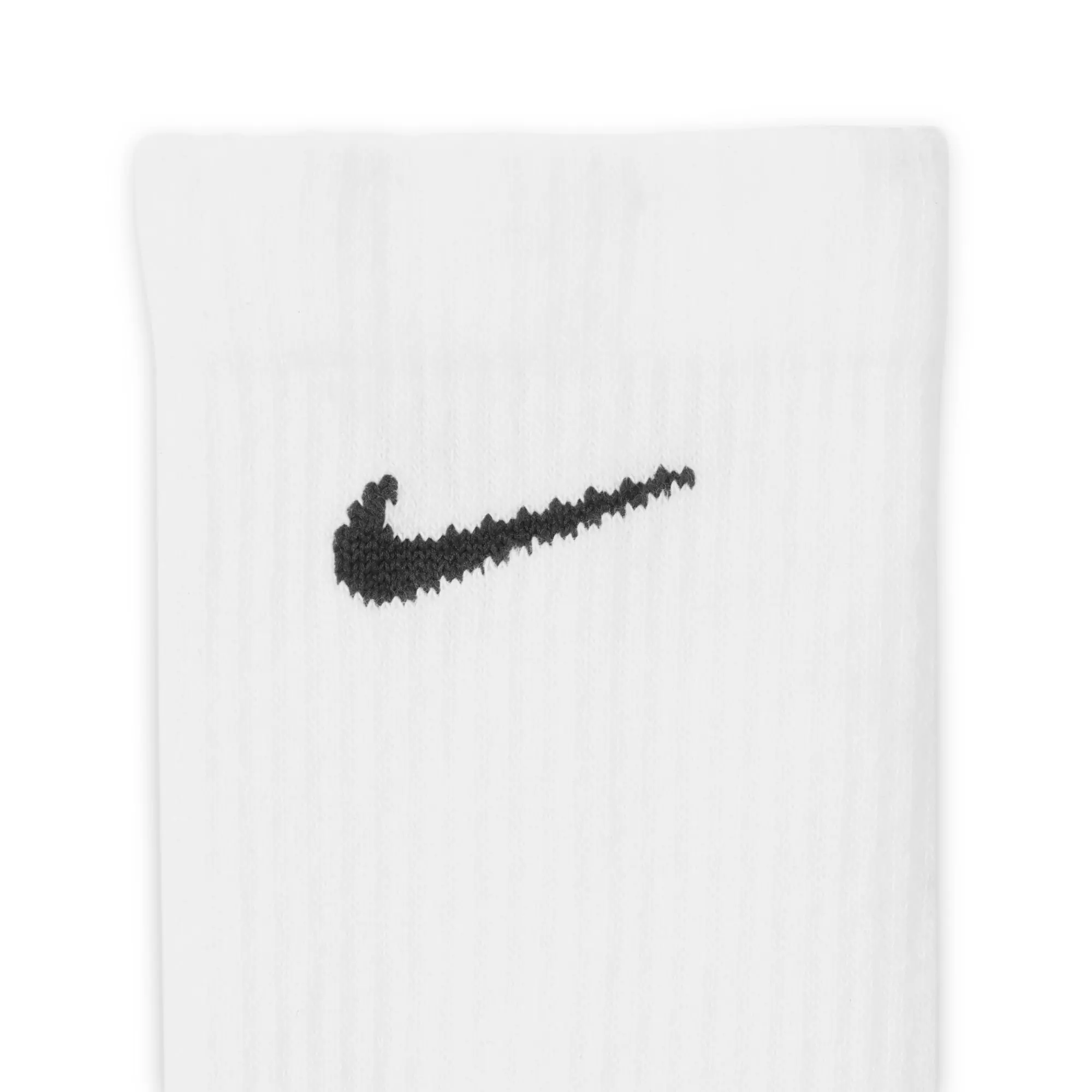 Nike Everyday Elevated Crew Socks (6 Pairs)-White - WHITE