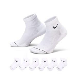 Nike Everyday Elevated Ankle Socks (6 Pairs) - White