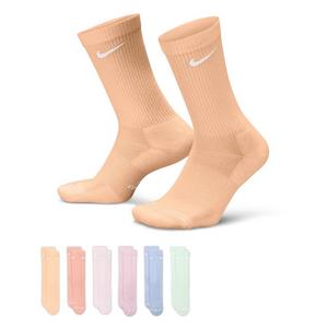 Nike Everyday Elevated Crew Socks (6 Pairs)-Multi-Color