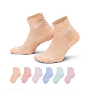 Nike Everyday Elevated Ankle Socks (6 Pairs) - Multi-Color