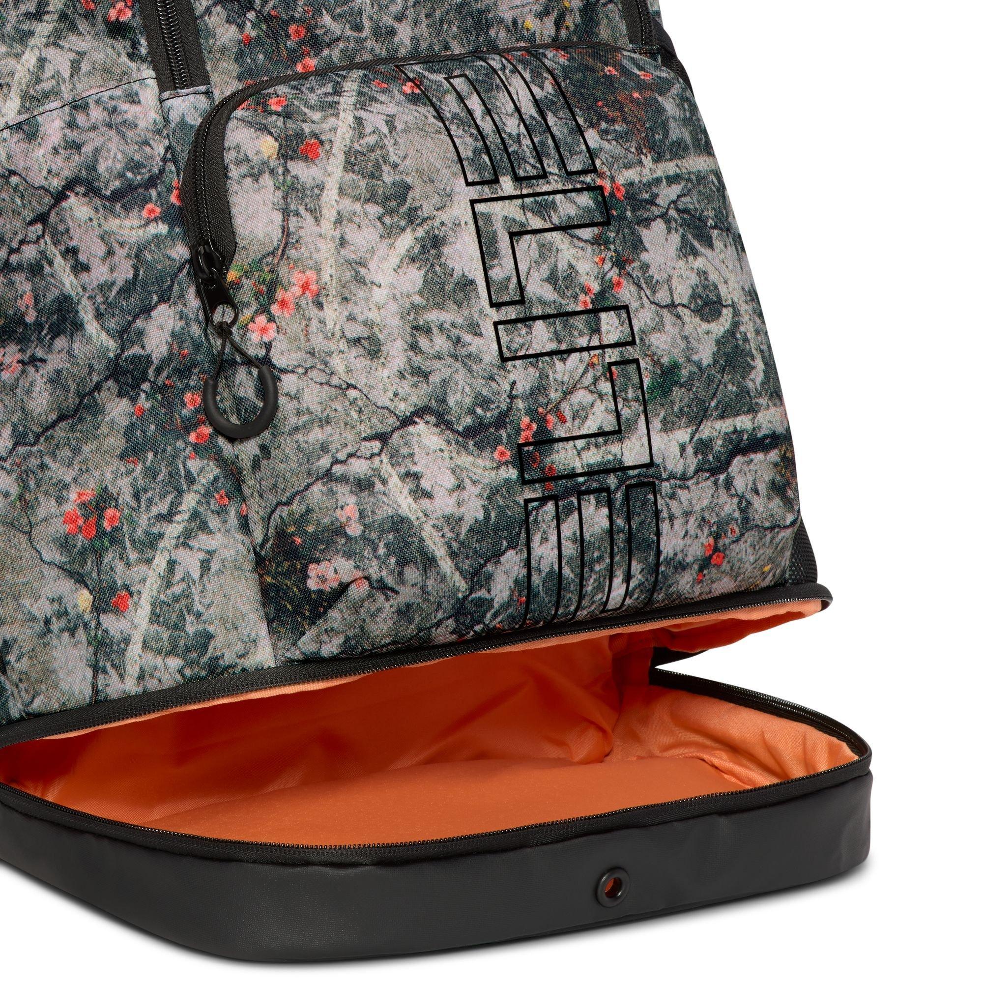 Nike Varsity Elite Printed Cream Backpack