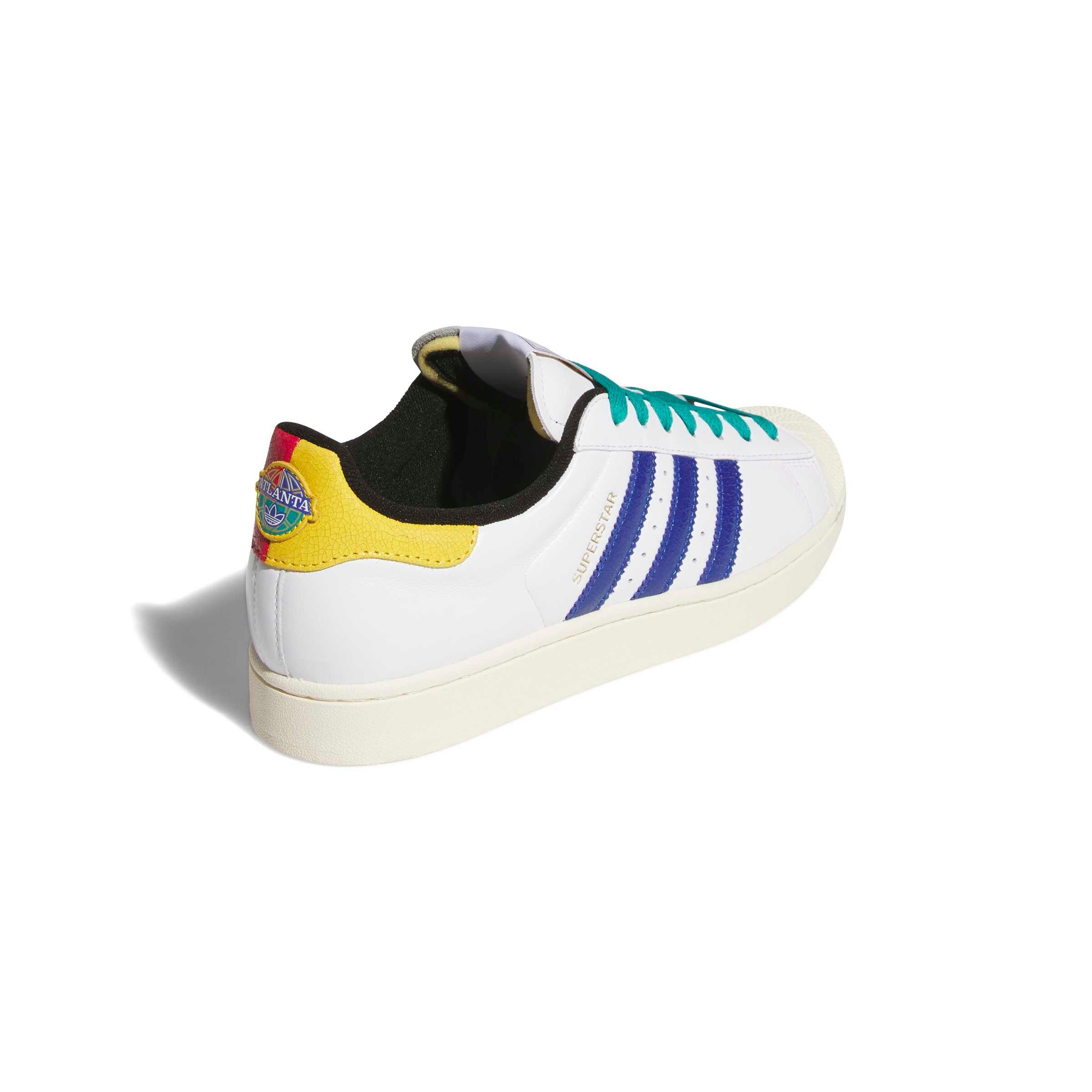 adidas Originals Superstar II "404 Day" Men's Shoe - WHITE/MULTI Thumbnail View 7