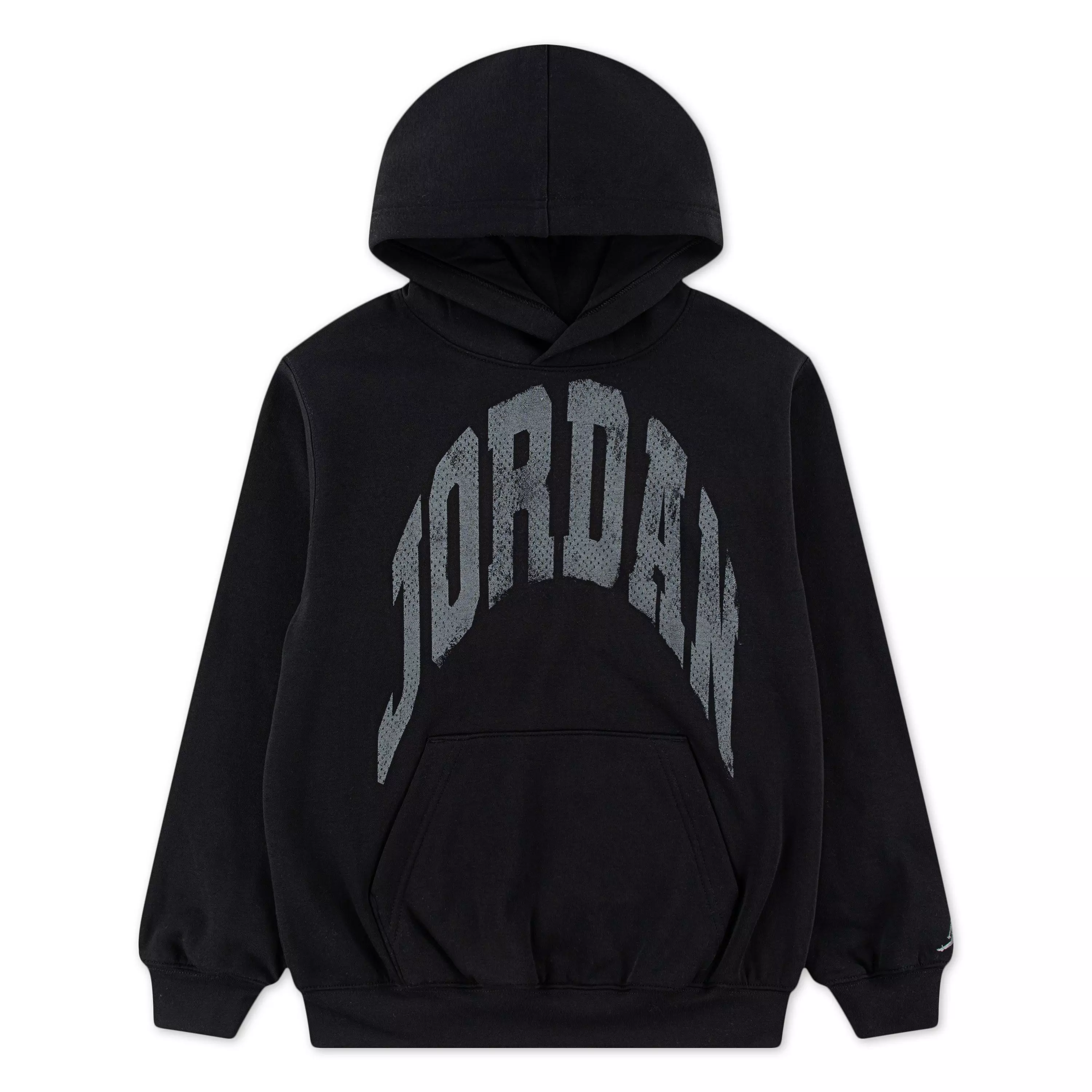Jordan Big Boys' MVP Fleece Hoodie - Black - BLACK