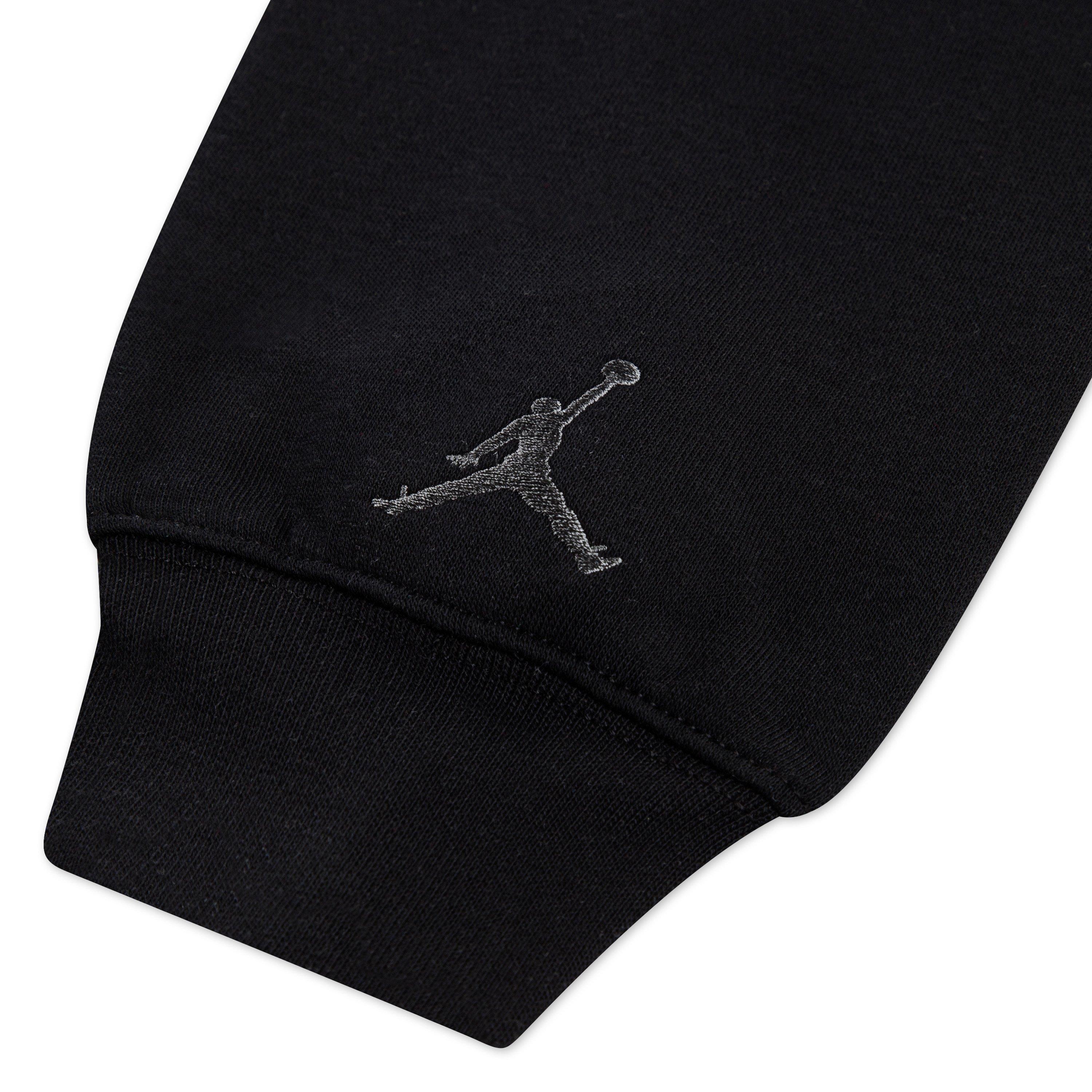 Jordan MVP Fleece Big Boys' Black Hoodie