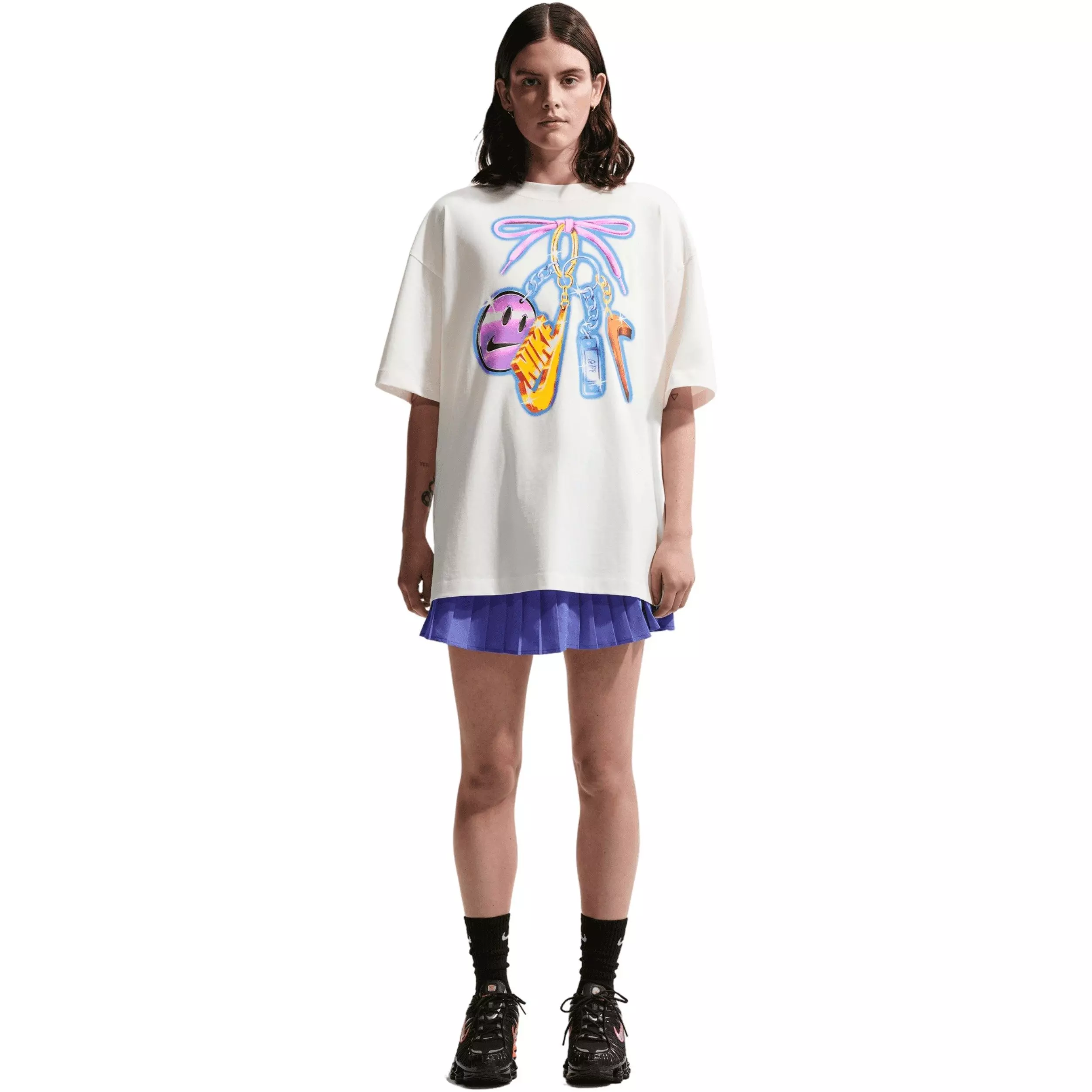 Nike Women's Sportswear Classic Oversized Tee - SAIL
