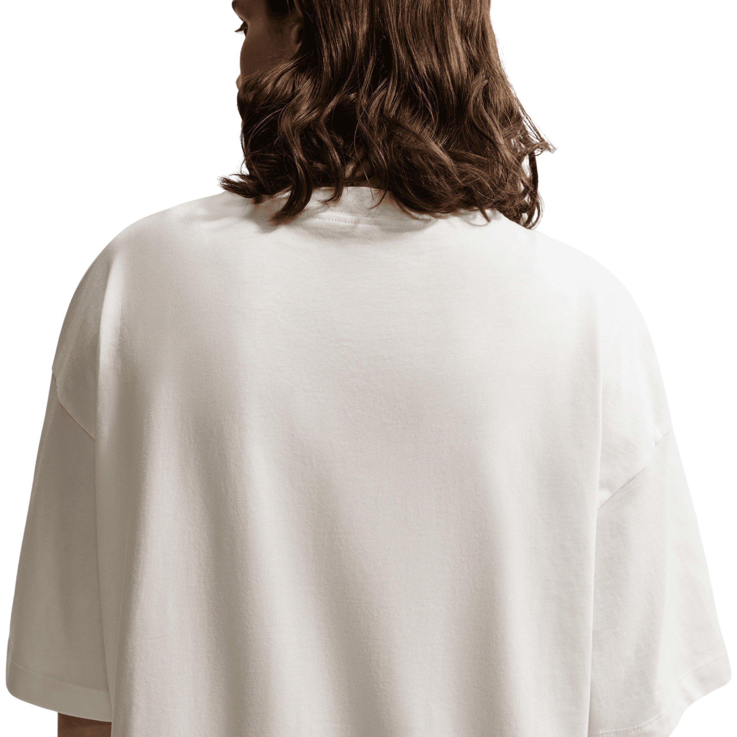 Nike Women's Sportswear Classic Oversized Tee - SAIL Thumbnail View 4