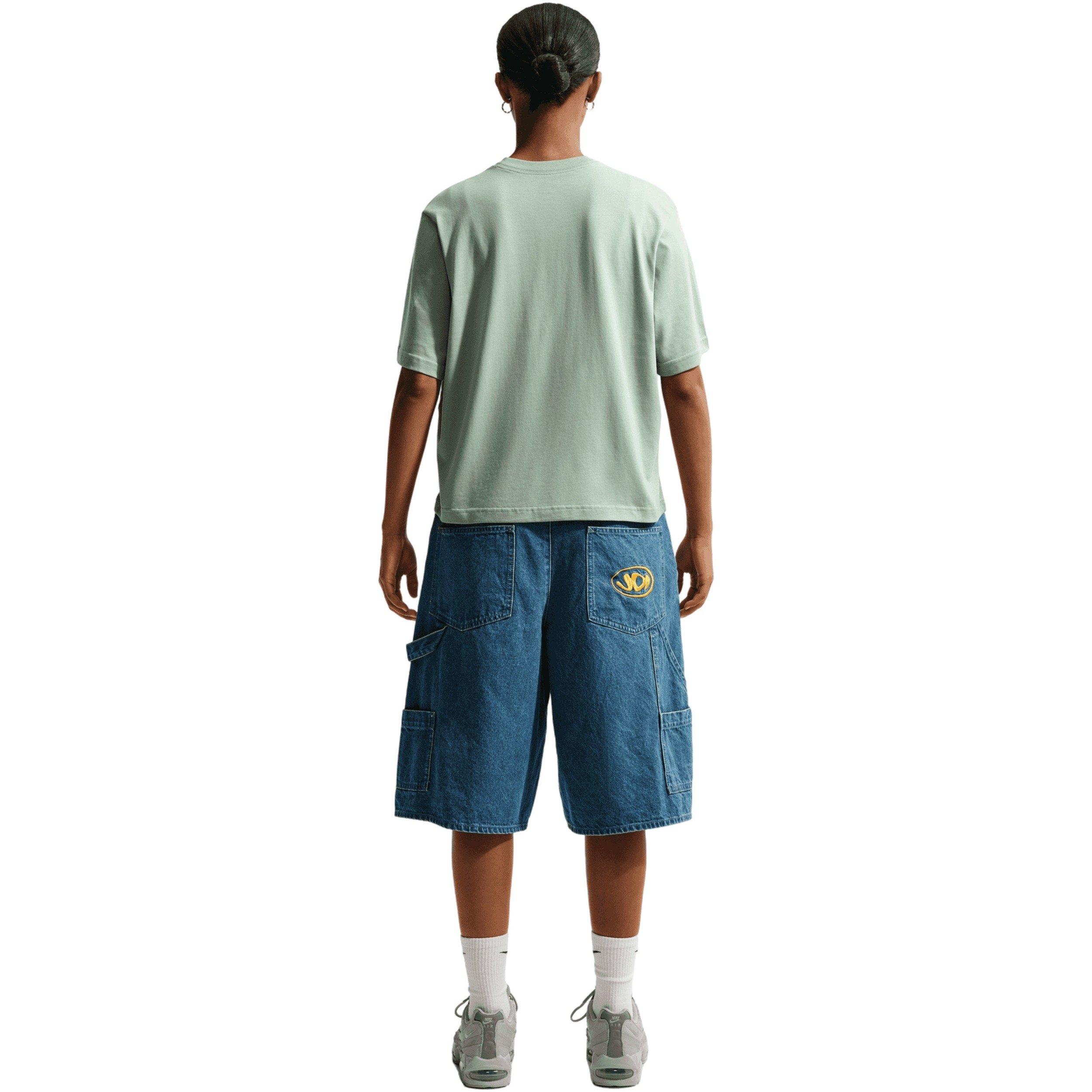 Nike Women's Sportswear Classic Loose Tee-Sage Green - SAGE GREEN Thumbnail View 2