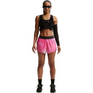 Nike Women's Swift Dri-FIT Mid-Rise 2.5" Brief-Lined Running Shorts - Hyper Pink