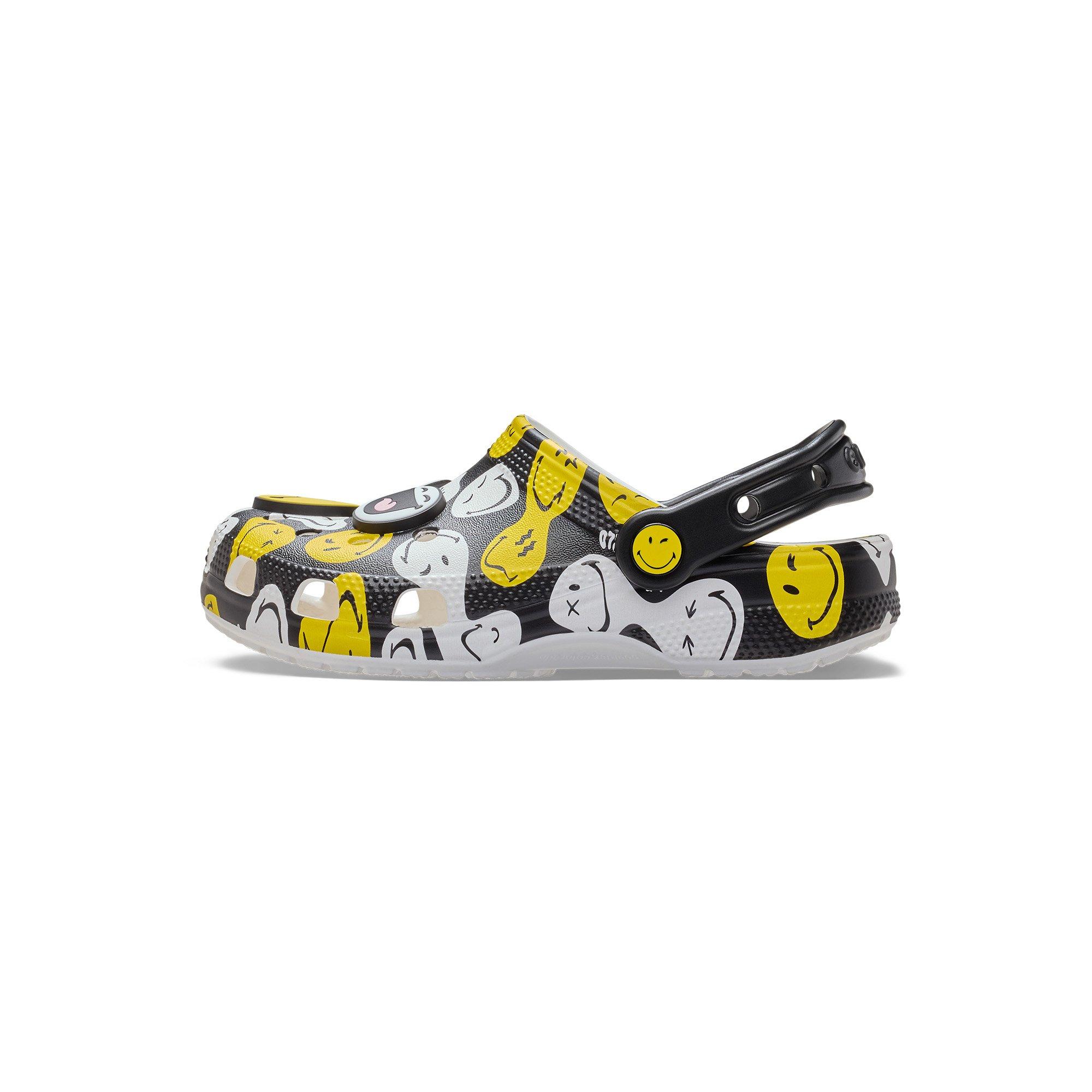 Crocs Classic Grade School Kids' "SmileyWorld" Clog