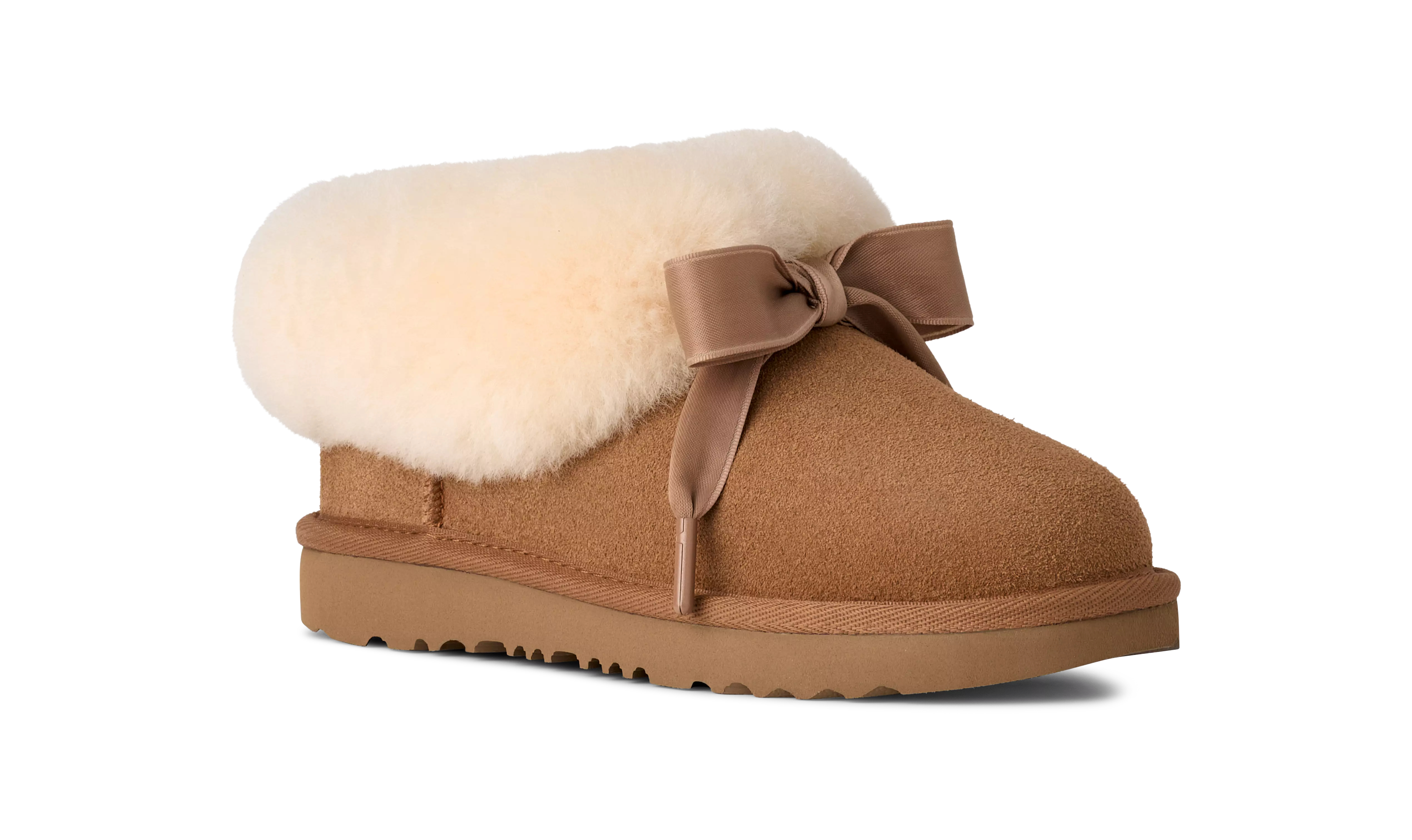 UGG Bailey "Chestnut" Grade School Girls' Slipper - BROWN