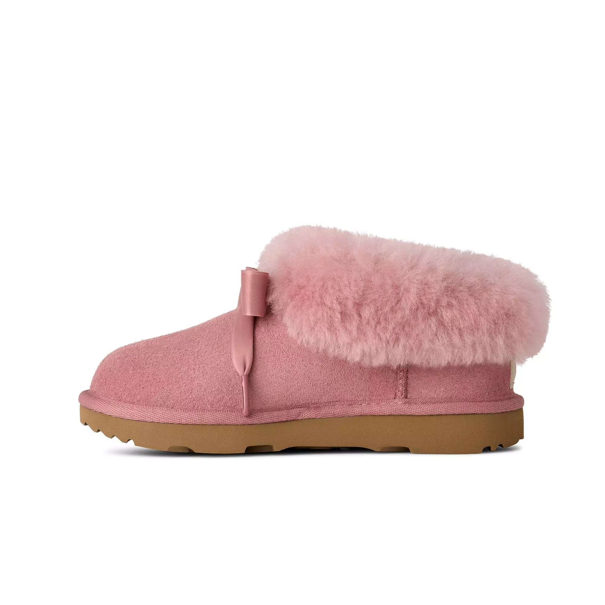 UGG Bailey "Pink Dawn" Grade School Girls' Slipper - PINK