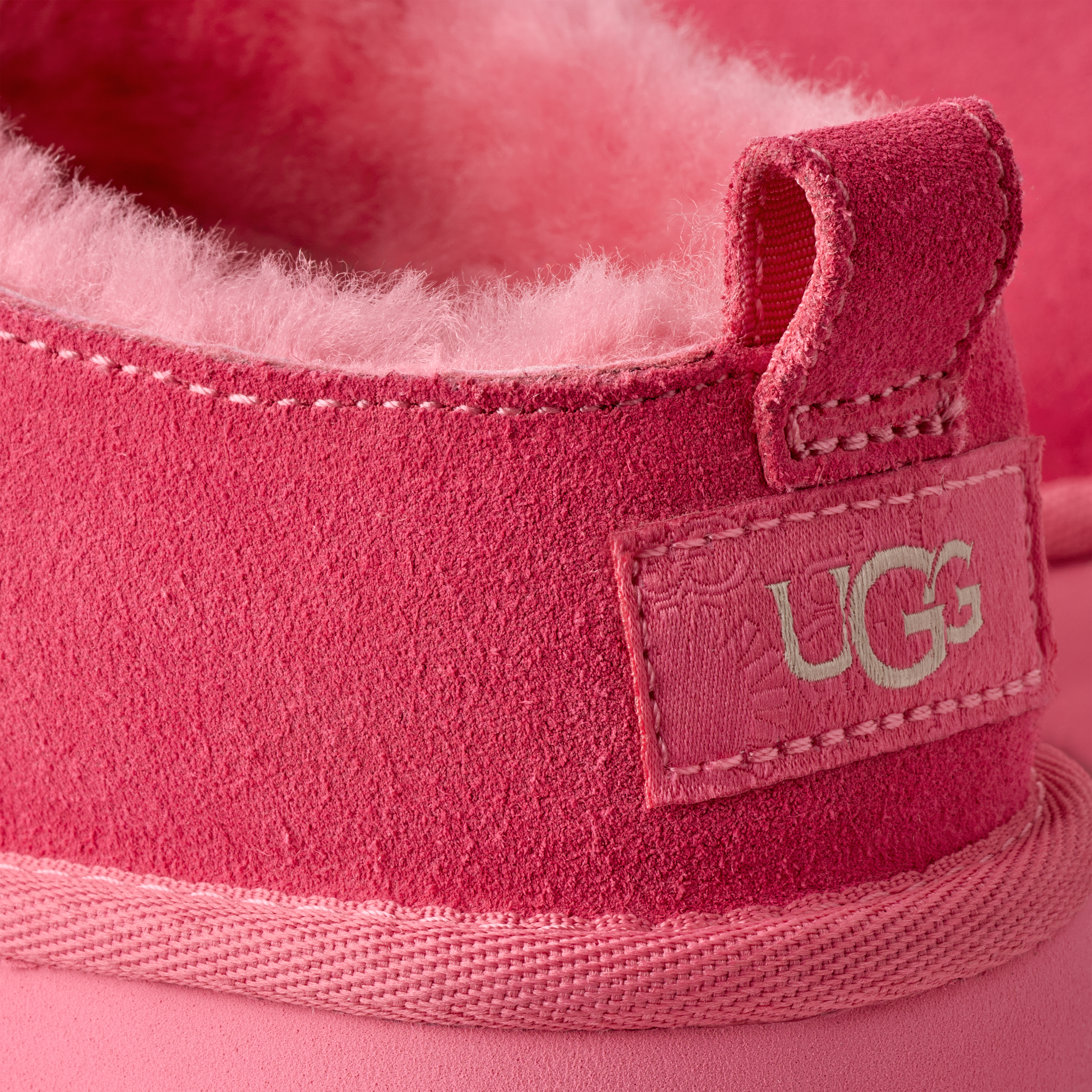 UGG Classic Micro Preschool Girls' "Pink Bloom" Boot