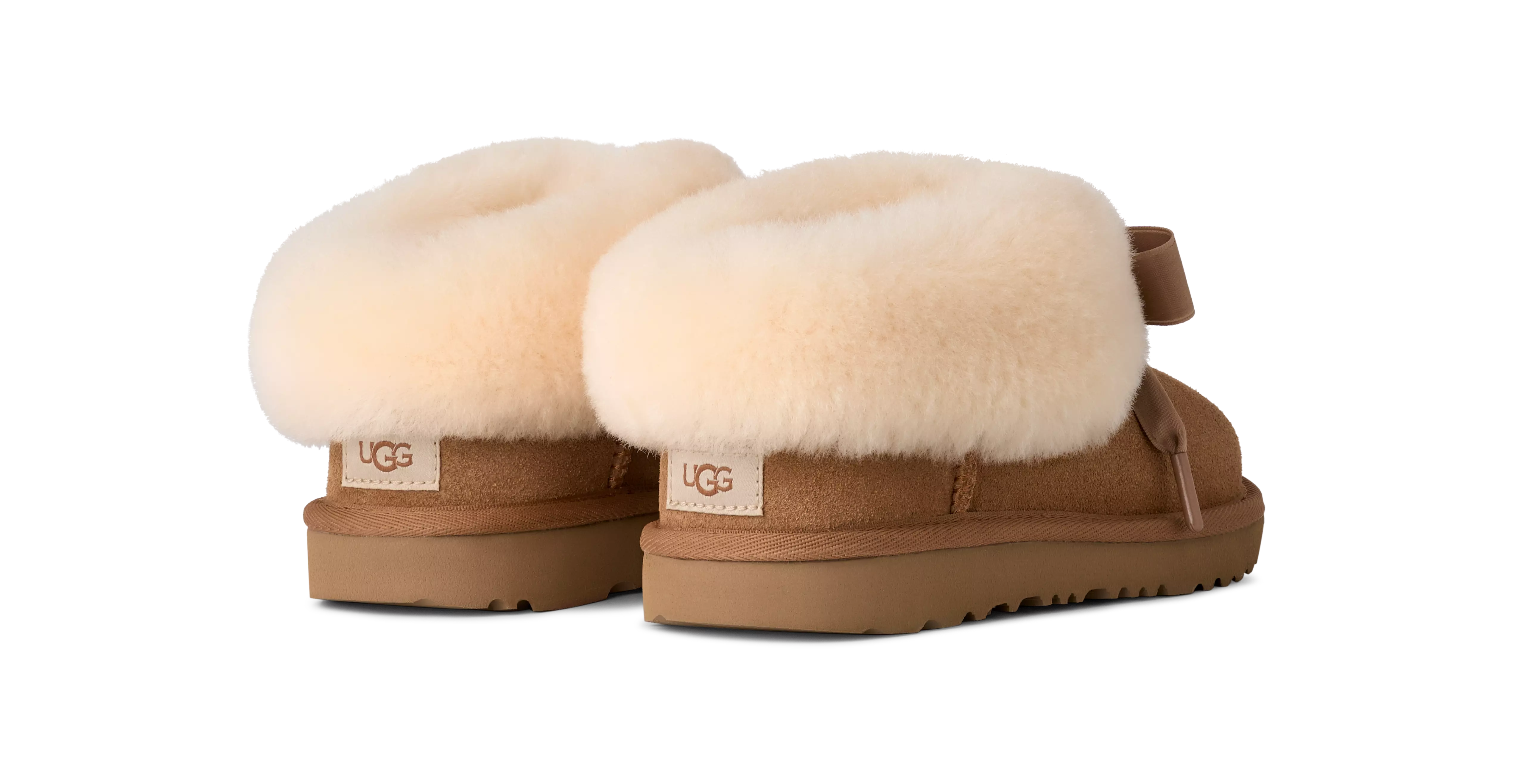 UGG Bailey "Chestnut" Preschool Girls' Slipper - BROWN