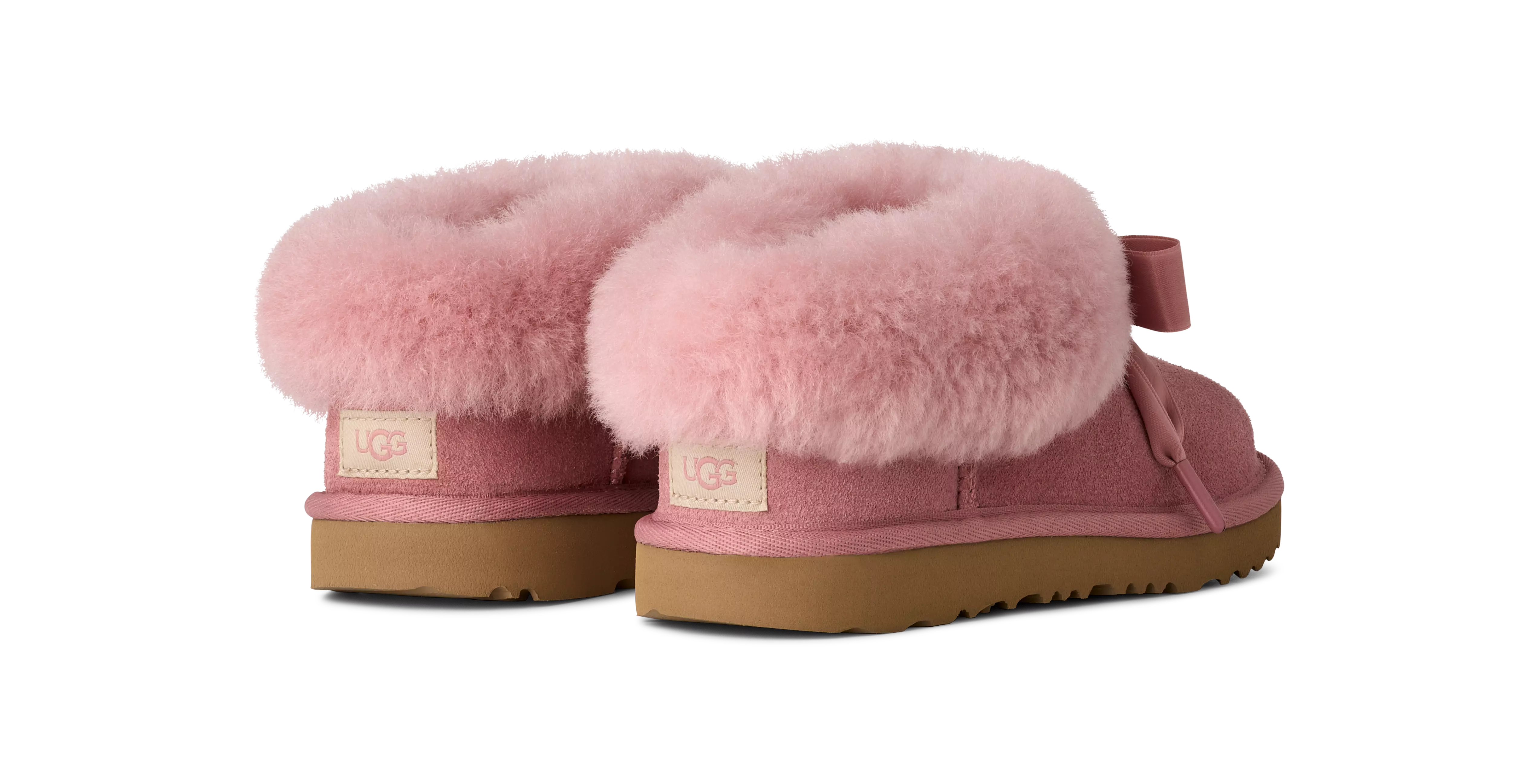 UGG Bailey "Pink Dawn" Grade School Girls' Slipper - PINK