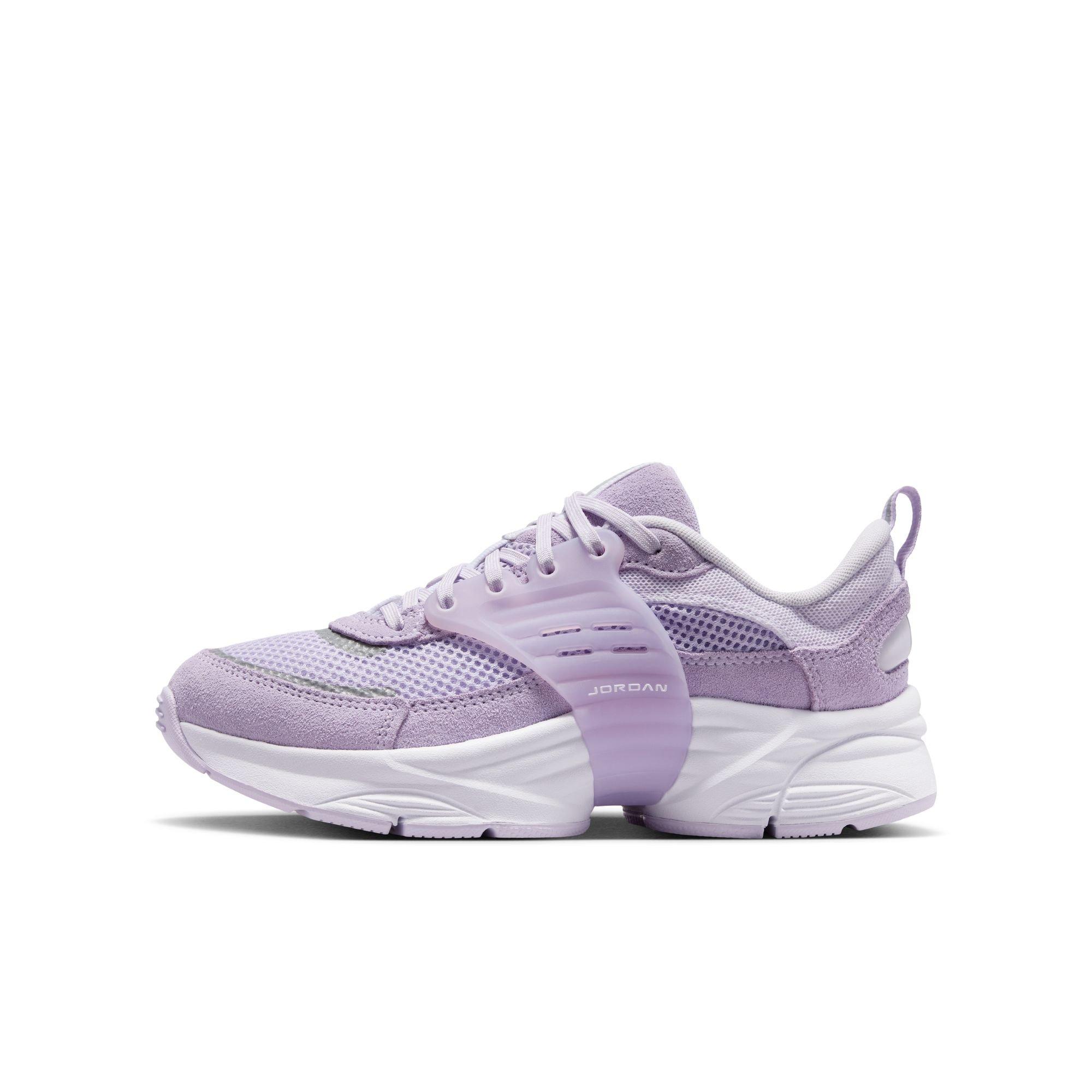 Jordan Trunner O/S "Violet Mist/White/Barely Grape" Grade School Girls' Shoe - PURPLE Thumbnail View 3