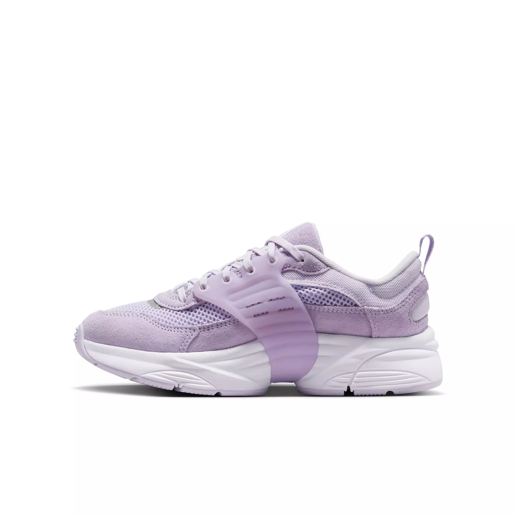 Jordan Trunner O/S "Violet Mist/White/Barely Grape" Grade School Girls' Shoe - PURPLE