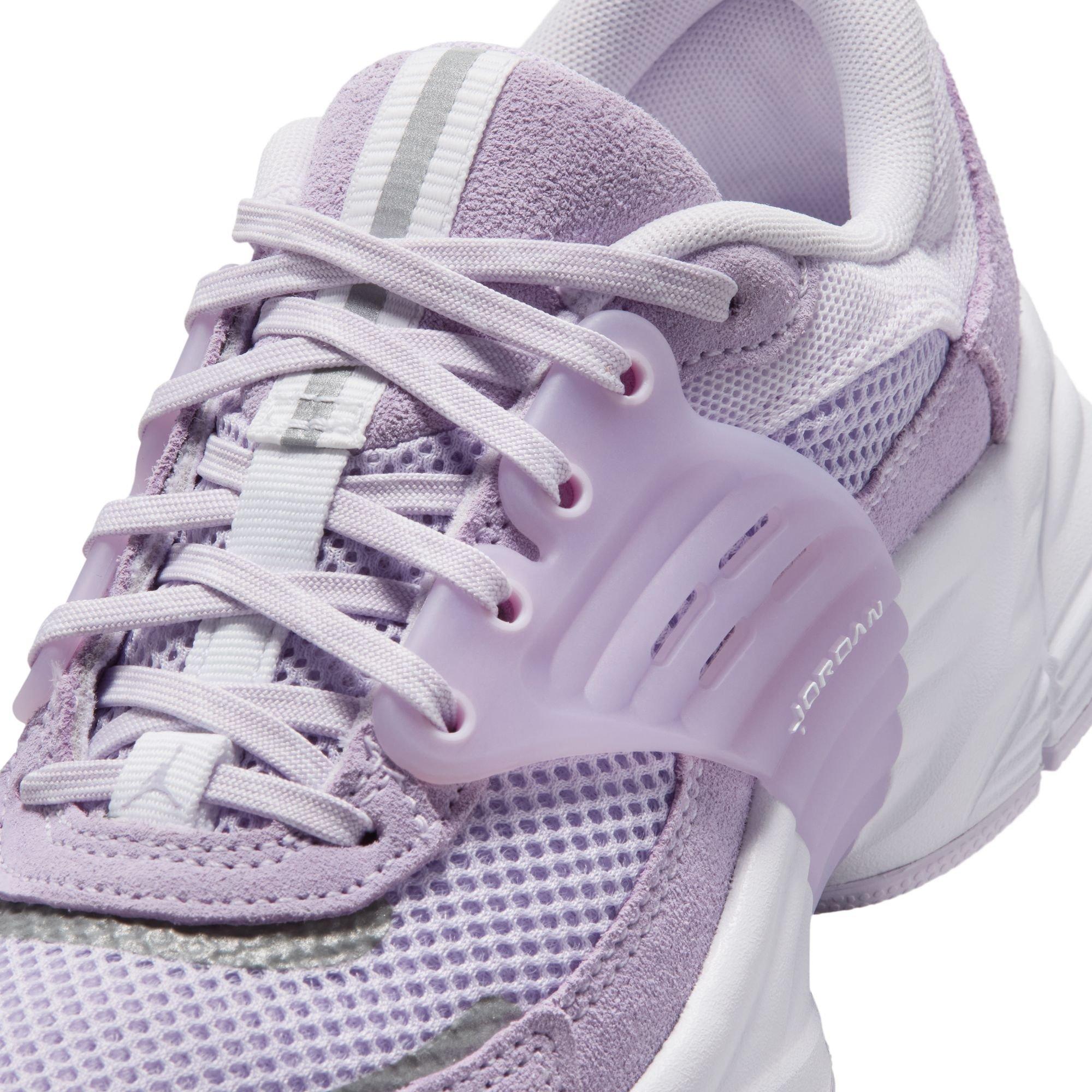 Jordan Trunner O/S "Violet Mist/White/Barely Grape" Grade School Girls' Shoe - PURPLE Thumbnail View 10