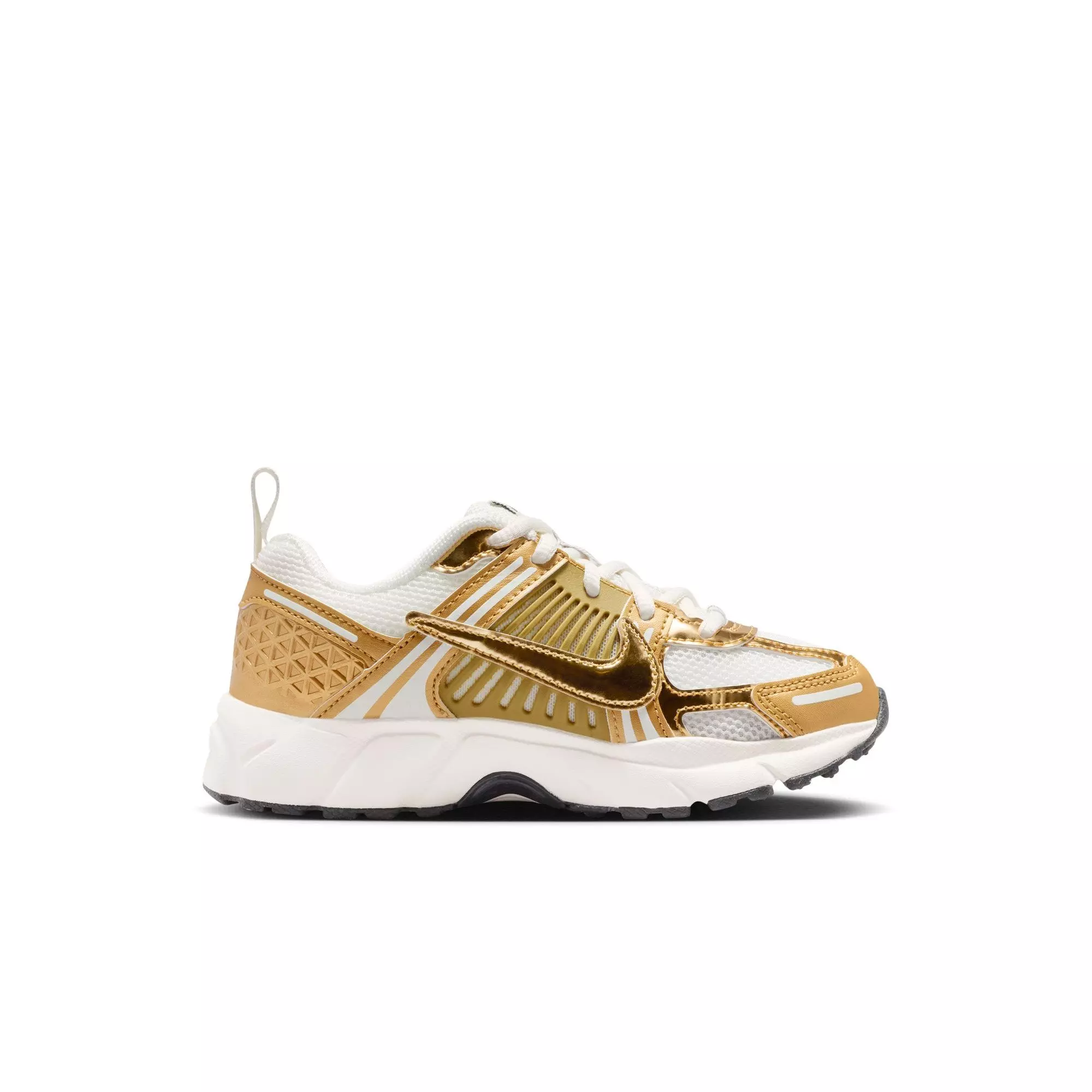 Nike Vomero 5 "Sail/Metallic Gold/Anthracite" Preschool Girls' Shoe - GOLD