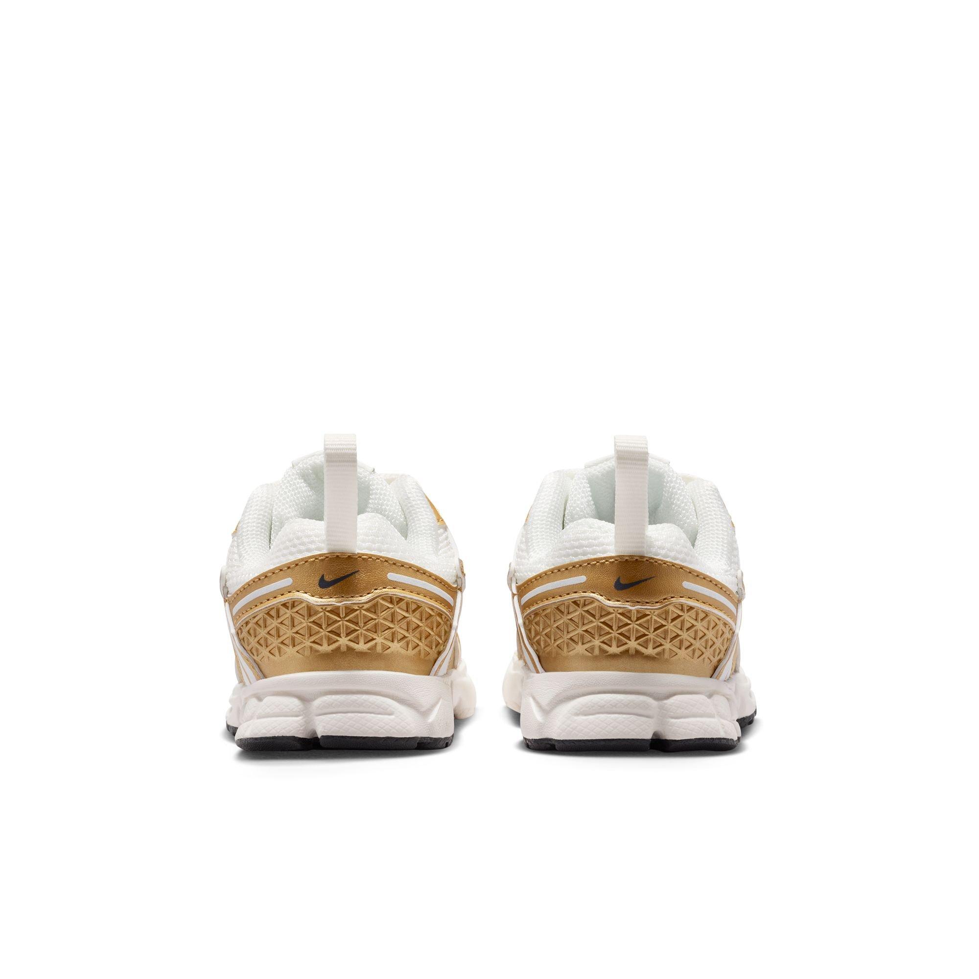 Nike Vomero 5 Toddler Girls' "Sail/Metallic Gold/Anthracite" Shoe