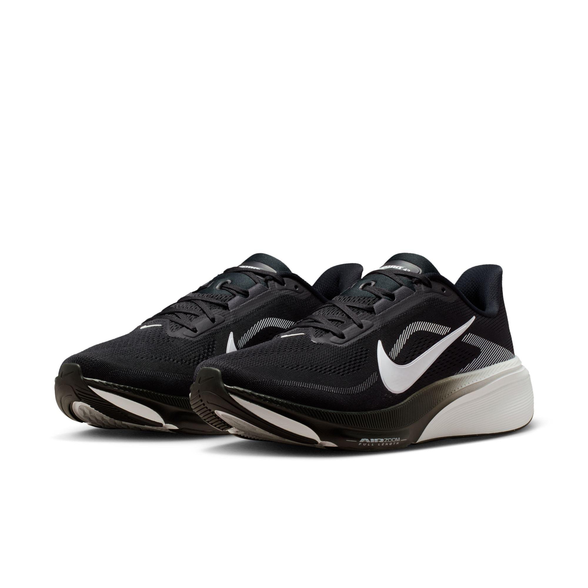 Nike Pegasus 42 "Black/White" Men's Road Running Shoe - BLACK/WHITE/PHOTON DUST Thumbnail View 4