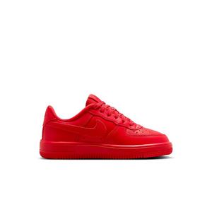 Nike Air Force 1 Low "University Red/Black" Preschool Boys' Shoe