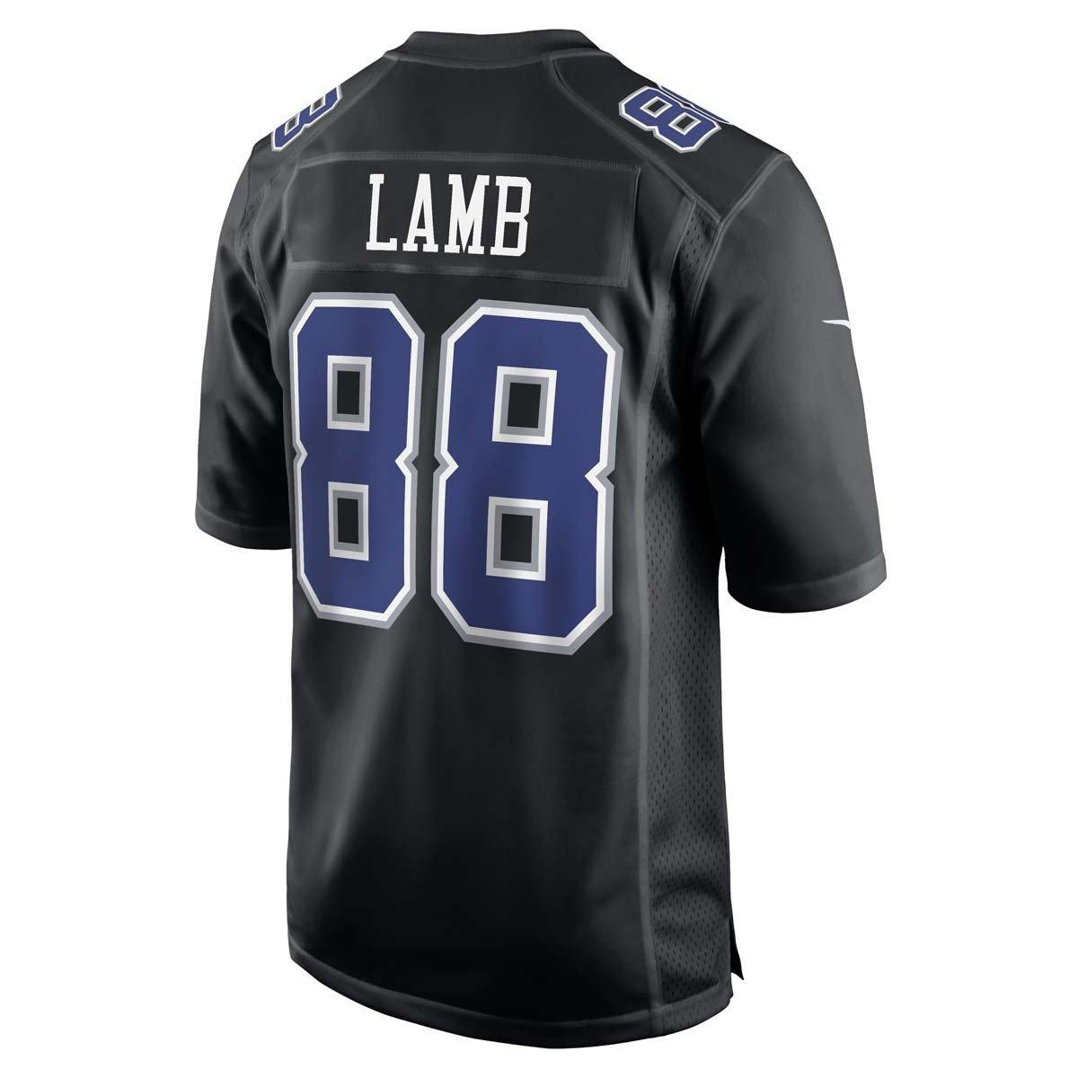 Nike Dallas Cowboys CeeDee Lamb #88 Youth Game Jersey-Black - BLACK/BLUE Thumbnail View 2