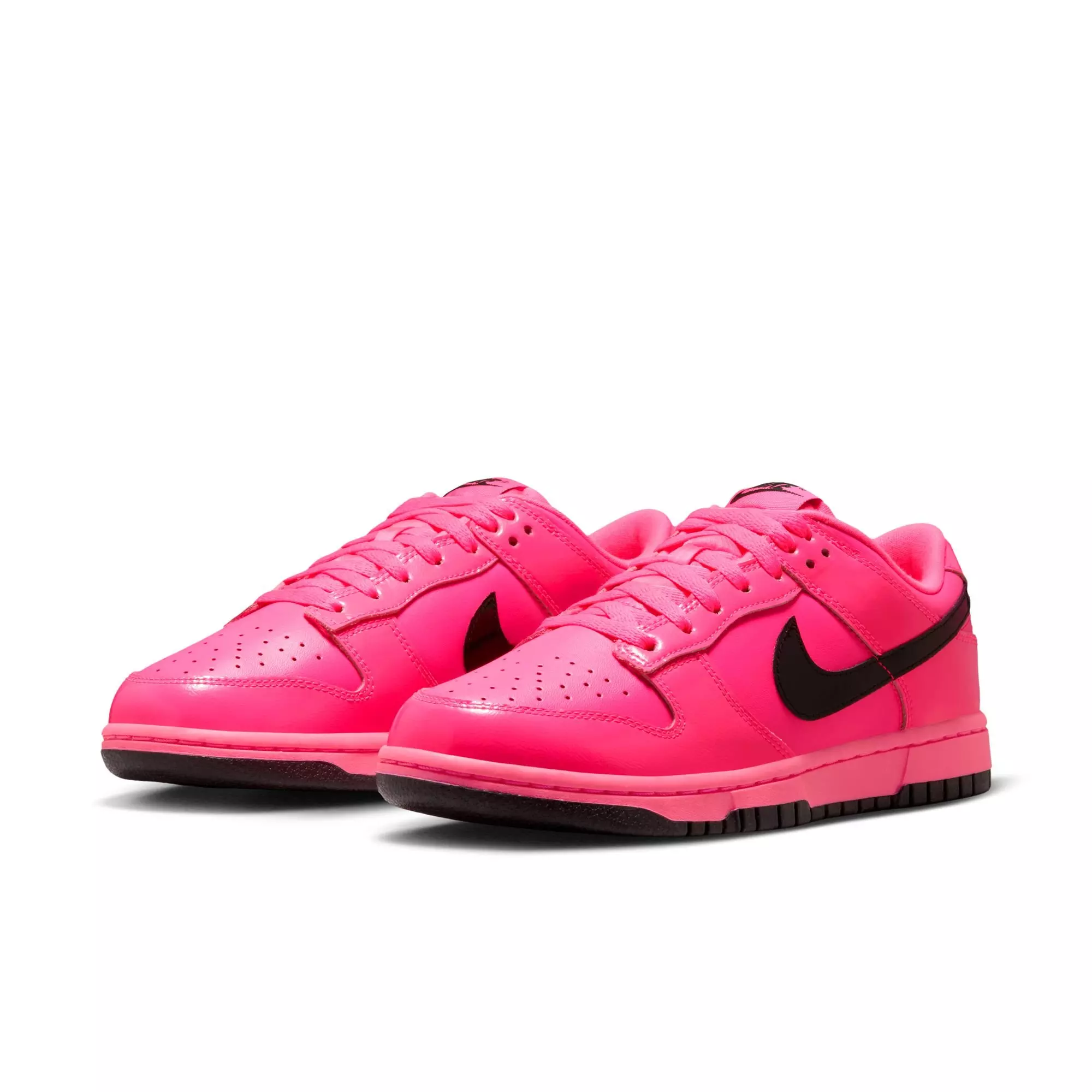 Nike Dunk Low "Pink Blast/Black" Women's Shoe - PINK/BLACK
