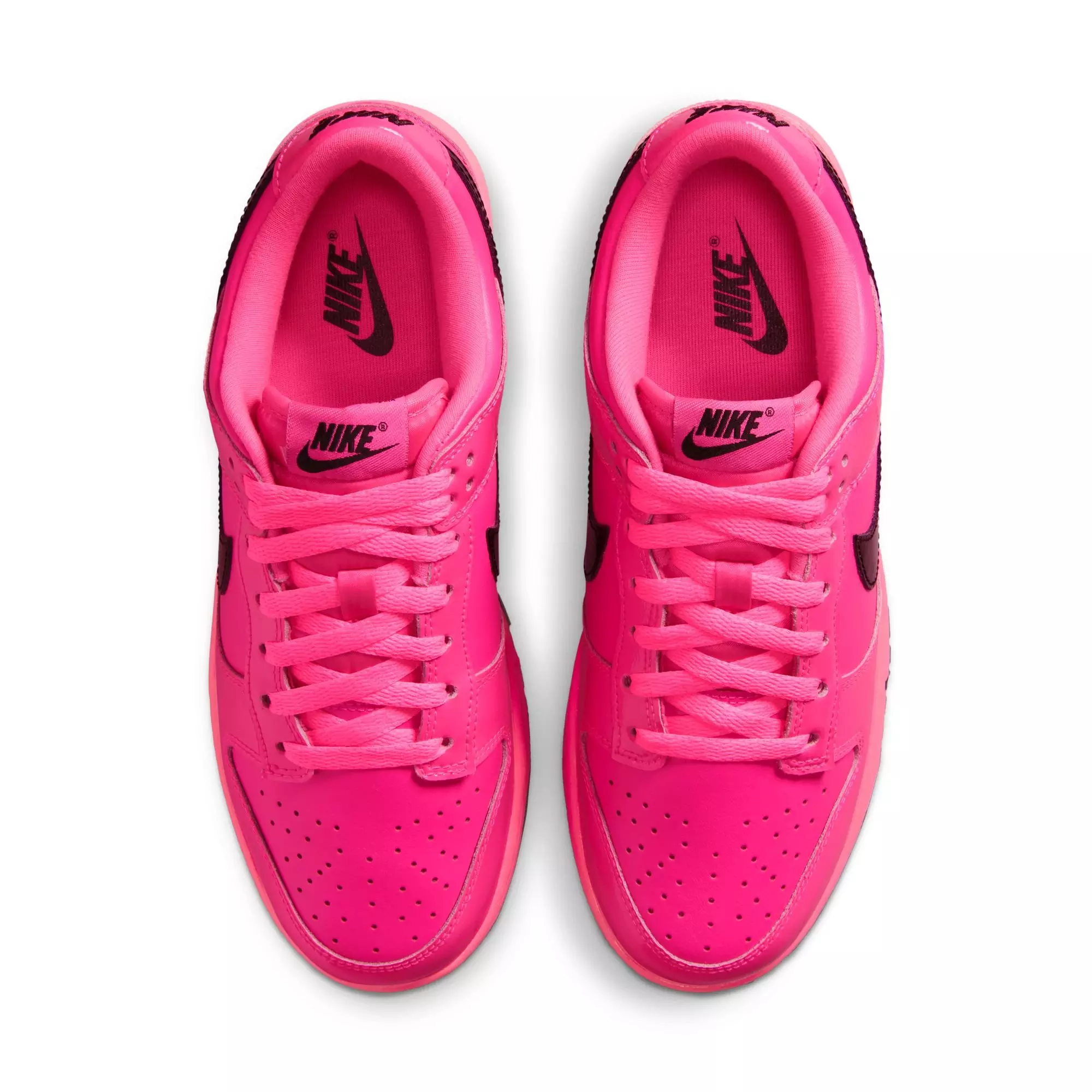 Nike Dunk Low "Pink Blast/Black" Women's Shoe - PINK/BLACK