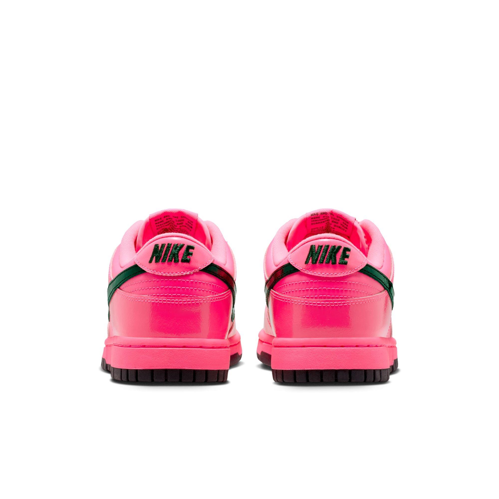 Nike Dunk Low "Pink Blast/Black" Women's Shoe - PINK/BLACK Thumbnail View 7