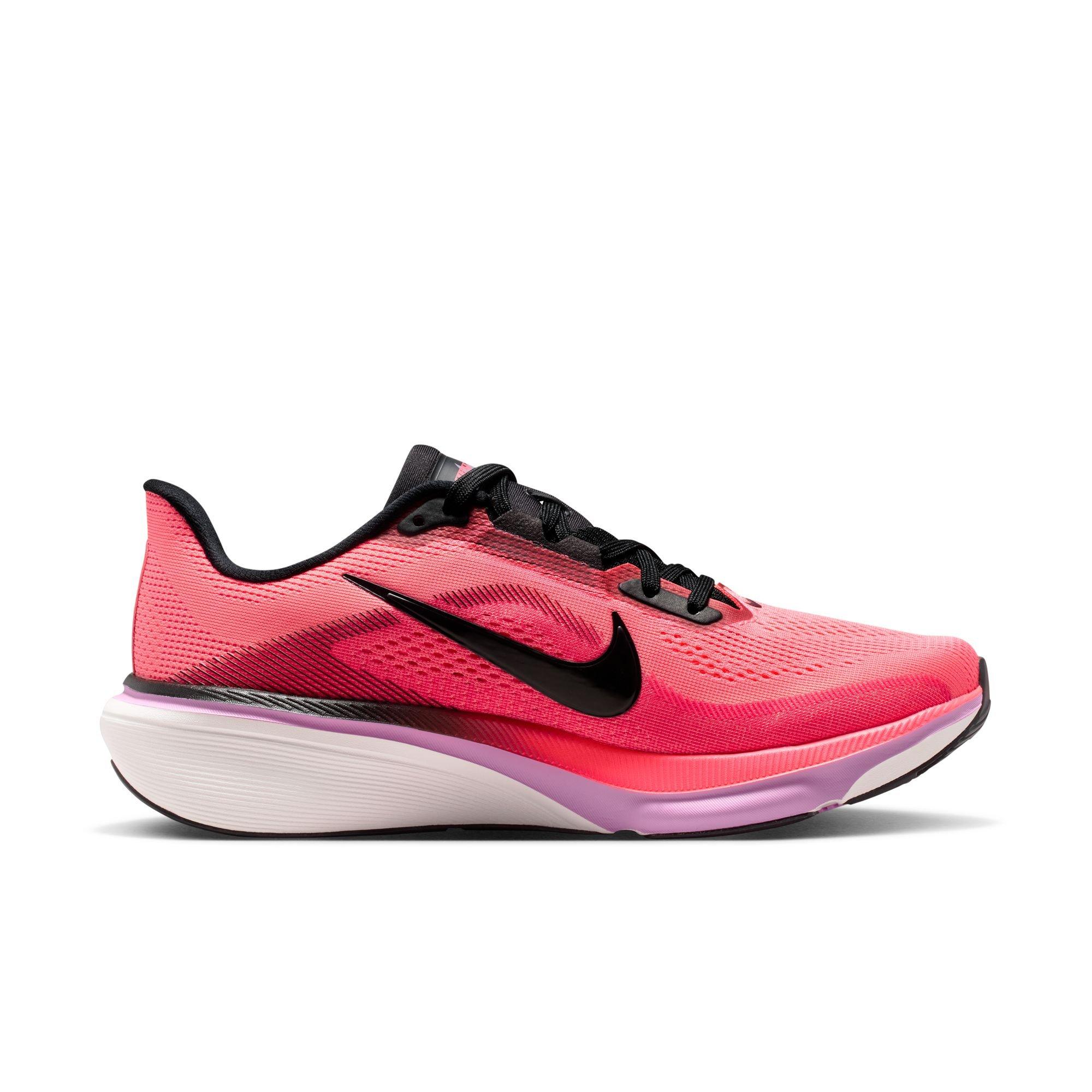 Nike Pegasus 42 "Lava Glow" Women's Road Running Shoe - LAVA GLOW/BLACK/FLASH CRIMSON/LT MAGENTA Thumbnail View 3